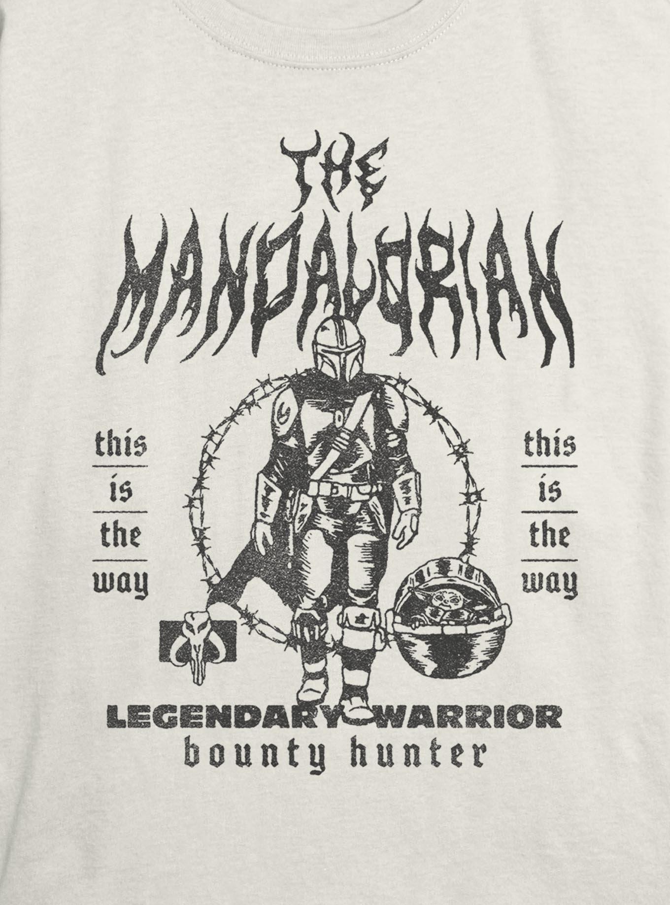 Star Wars The Mandalorian Legendary Warrior Girls Skimmer T-Shirt, , hi-res