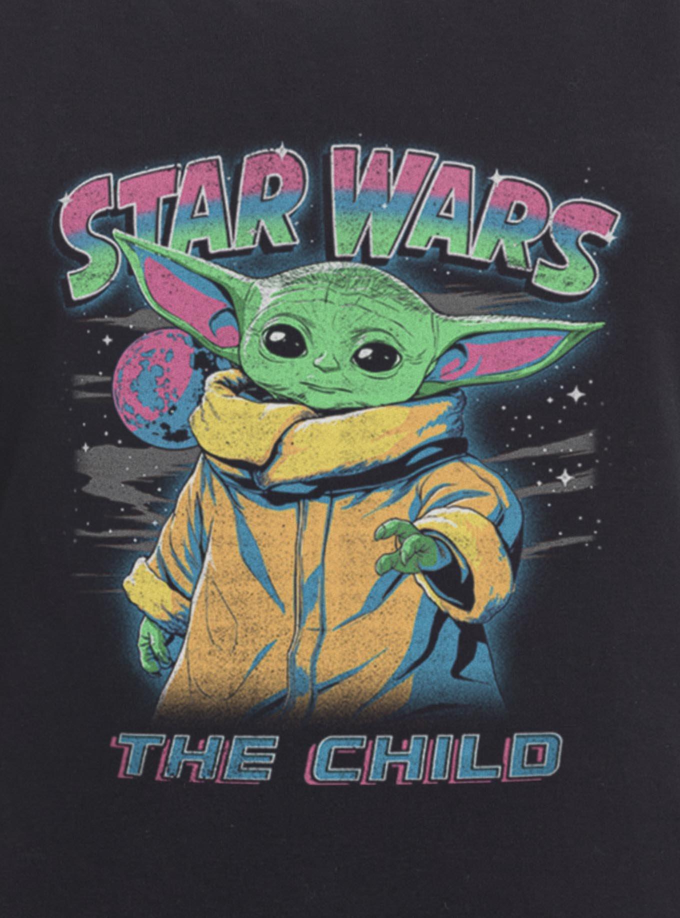 Star Wars The Mandalorian Cosmic Grogu Girls Cami, BLACK, alternate - view 2