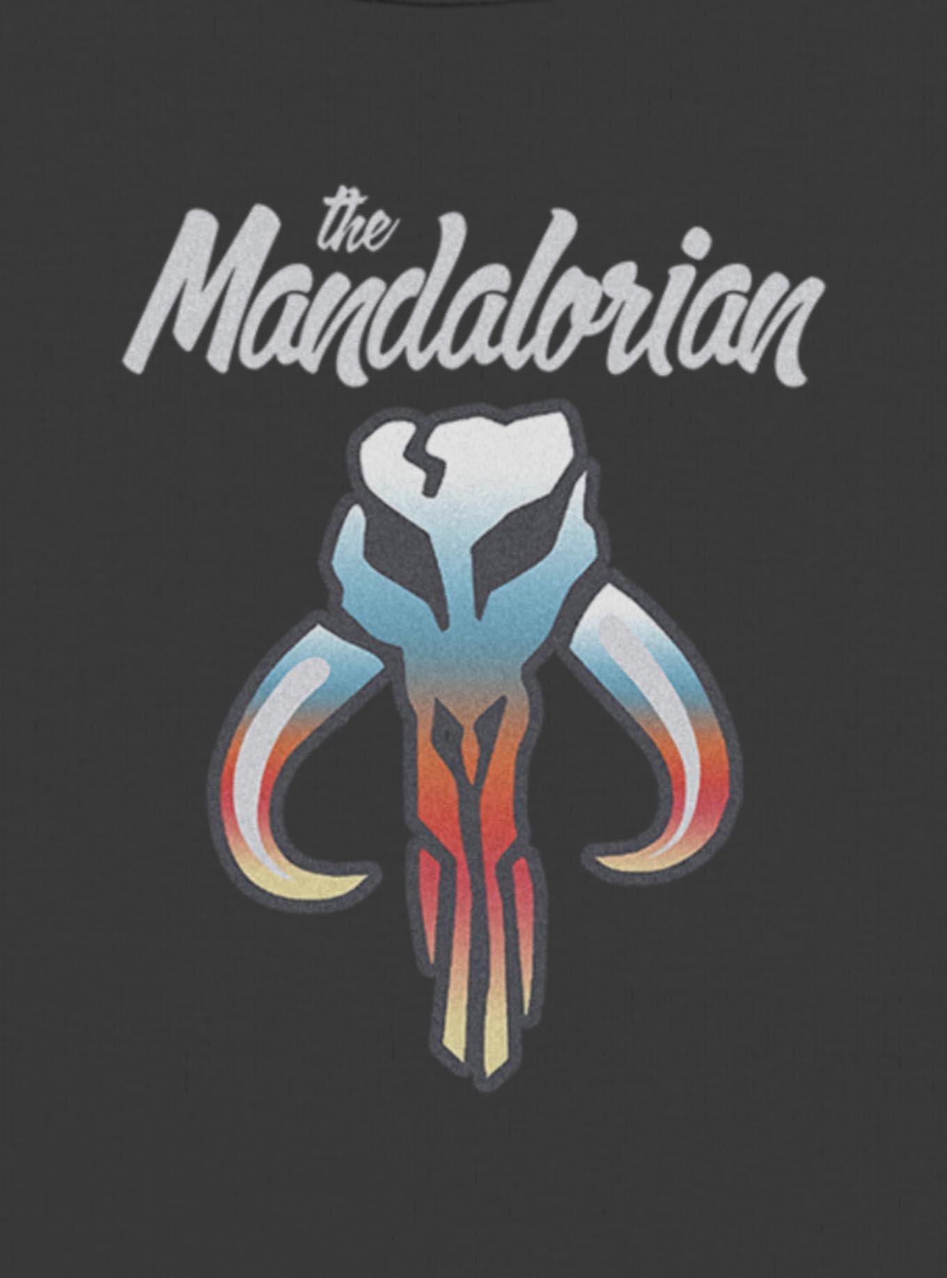 Star Wars The Mandalorian Gradient Symbol Girls Baby T-Shirt, , hi-res