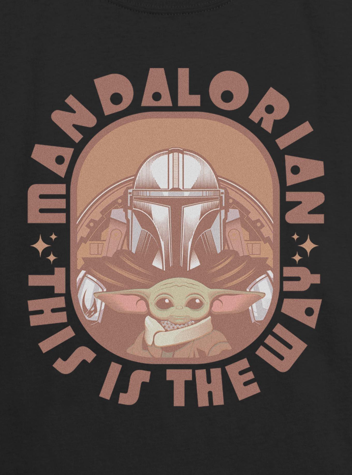 Star Wars The Mandalorian Mando & Grogu Girls Skimmer T-Shirt, , hi-res