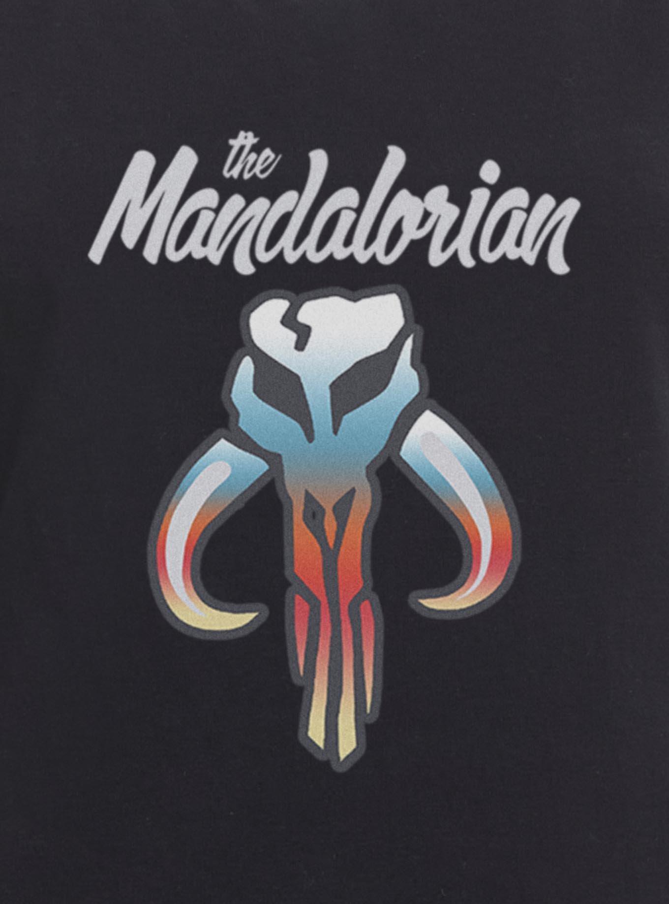 Star Wars The Mandalorian Gradient Symbol Girls Cami, BLACK, alternate - view 2