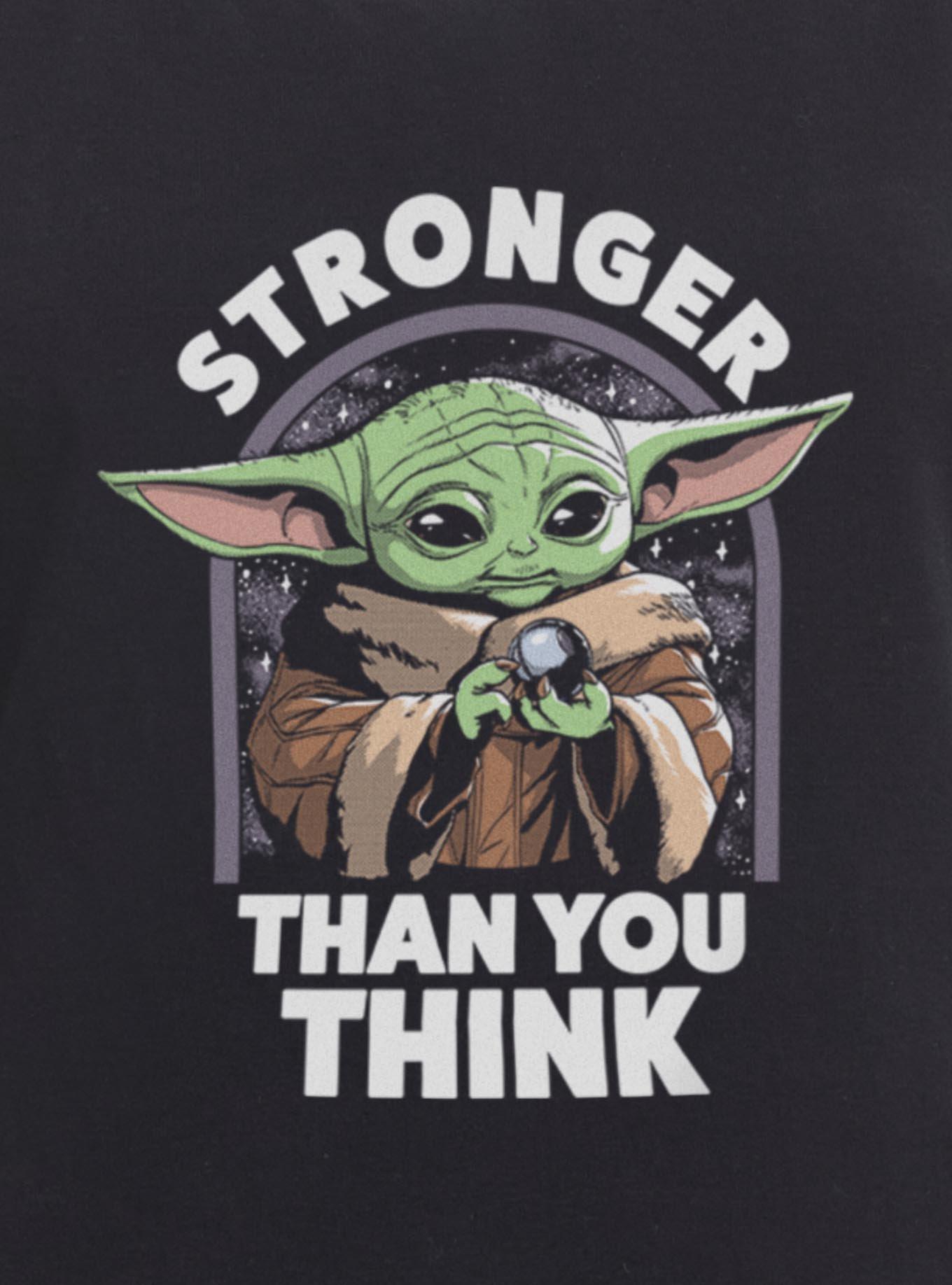 Star Wars The Mandalorian Strong Grogu Girls Cami, BLACK, alternate - view 2
