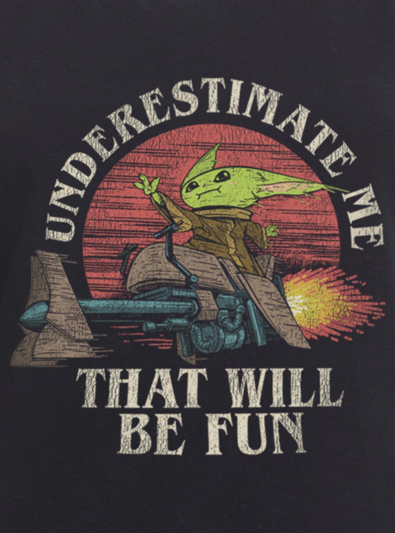 Star Wars The Mandalorian Fun Grogu Girls Cami, BLACK, alternate - view 2