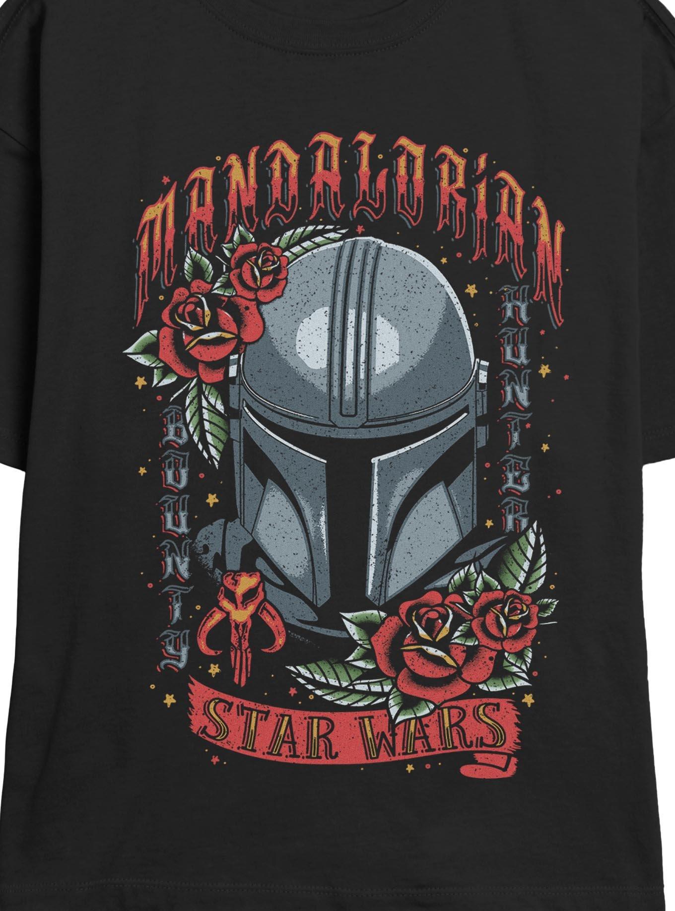 Star Wars The Mandalorian Mando Tat Girls Skimmer T-Shirt, , hi-res