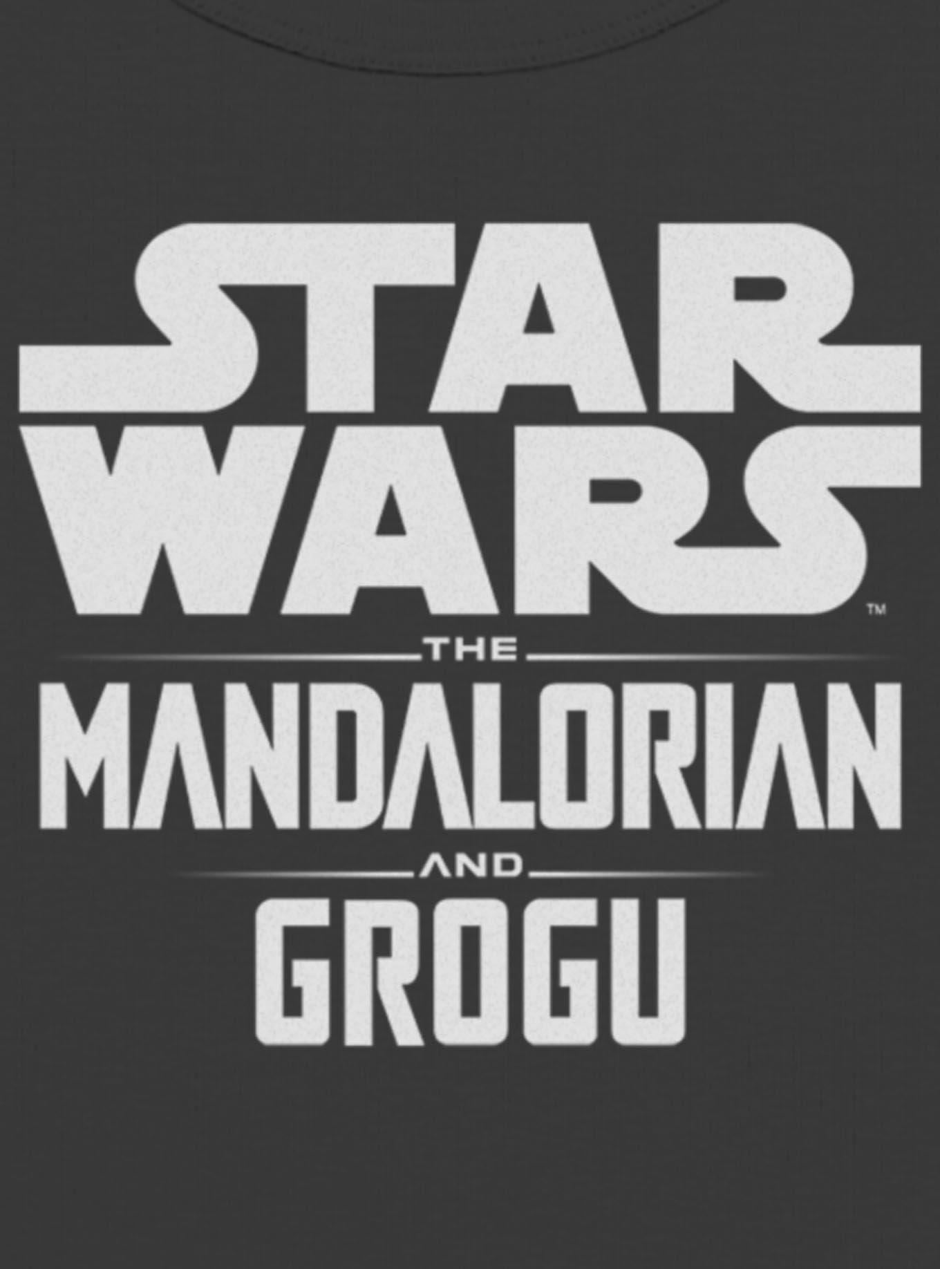 Star Wars The Mandalorian & Grogu Logo Girls Baby T-Shirt, , hi-res