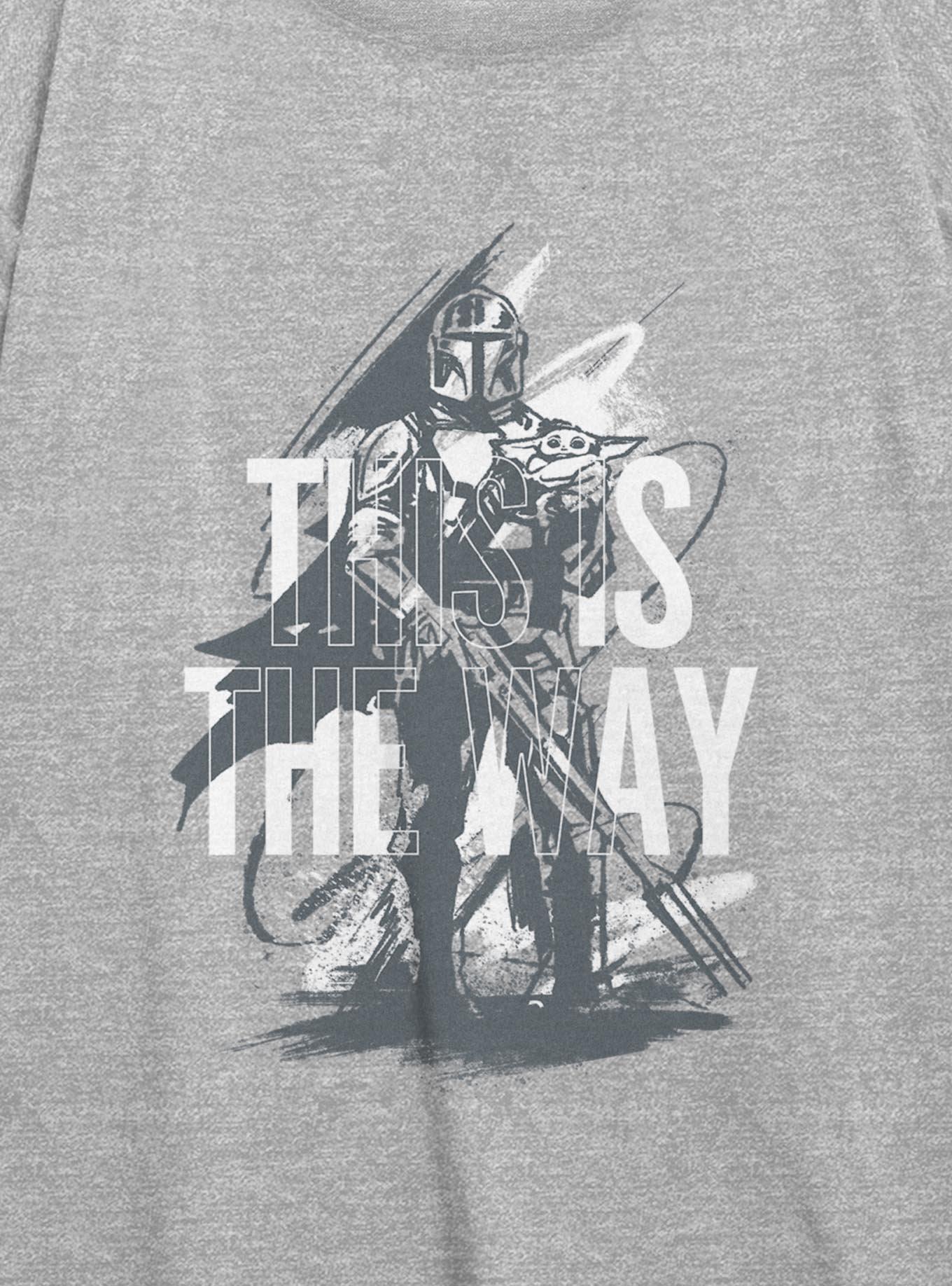 Star Wars The Mandalorian & Grogu The Way Girls Oversized T-Shirt, , hi-res