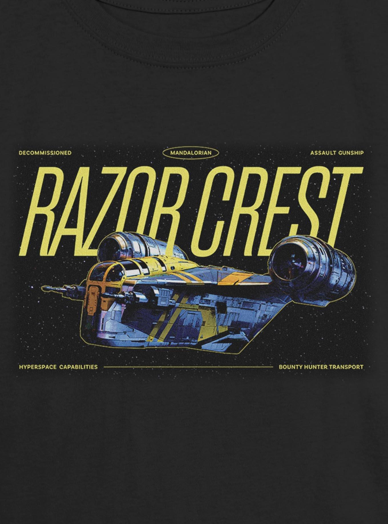 Star Wars The Mandalorian & Grogu Razor Crest Girls Skimmer T-Shirt, , hi-res