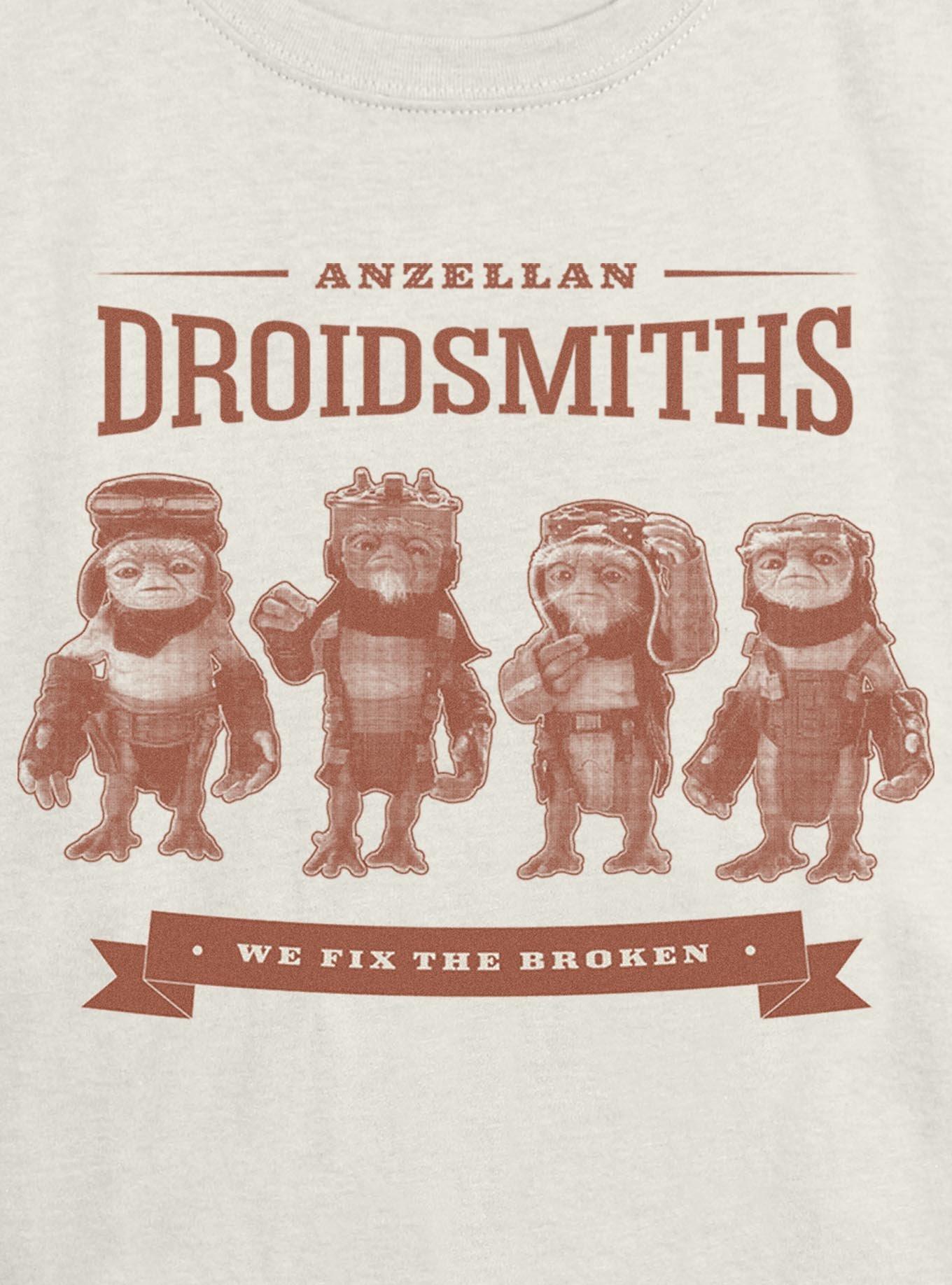 Star Wars The Mandalorian & Grogu Anzellan Droidsmiths We Fix The Broken Girls Skimmer T-Shirt, , hi-res