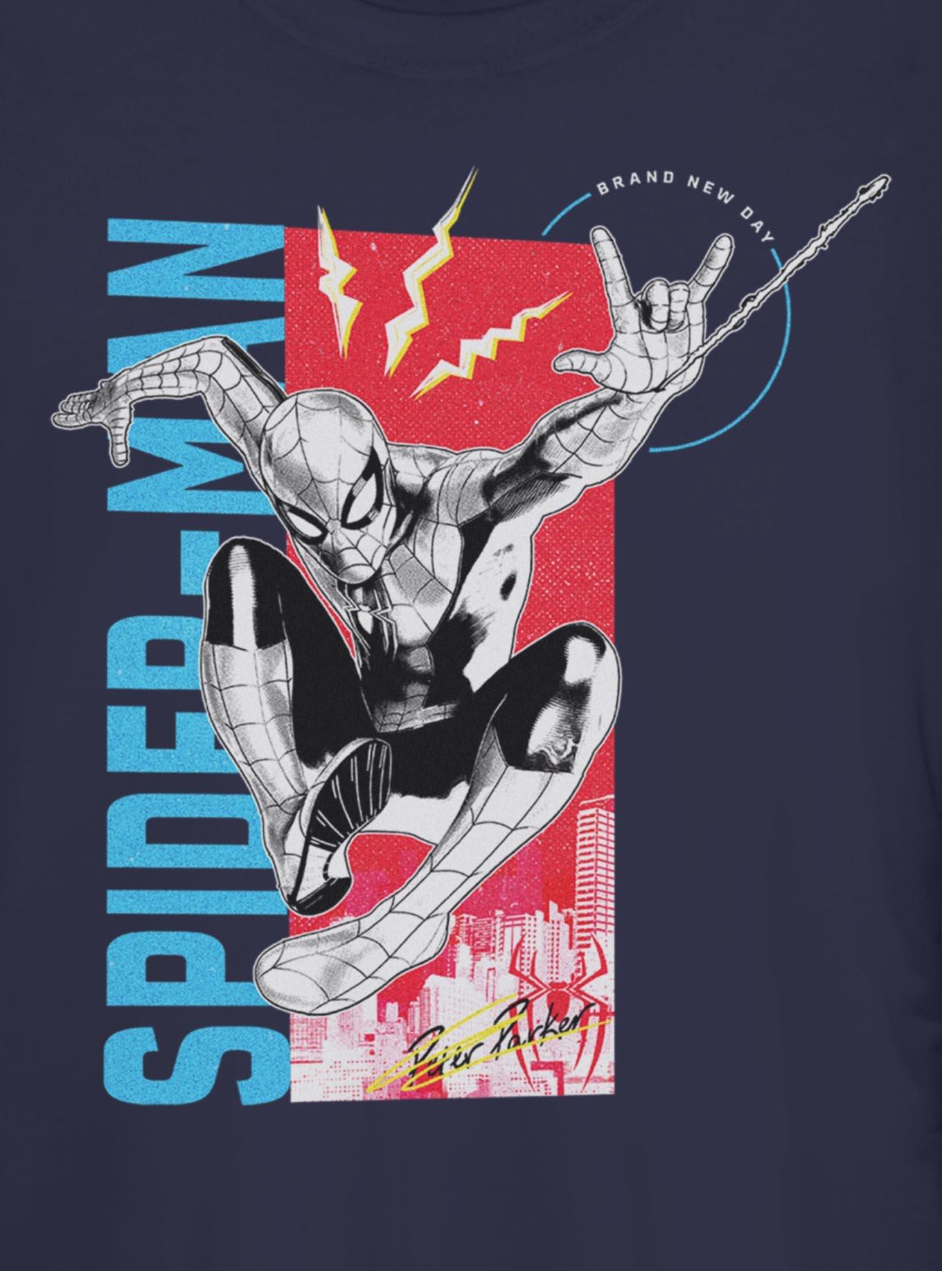 Marvel Spider-Man: Brand New Day Spider Web Swinger Girls T-Shirt, , hi-res