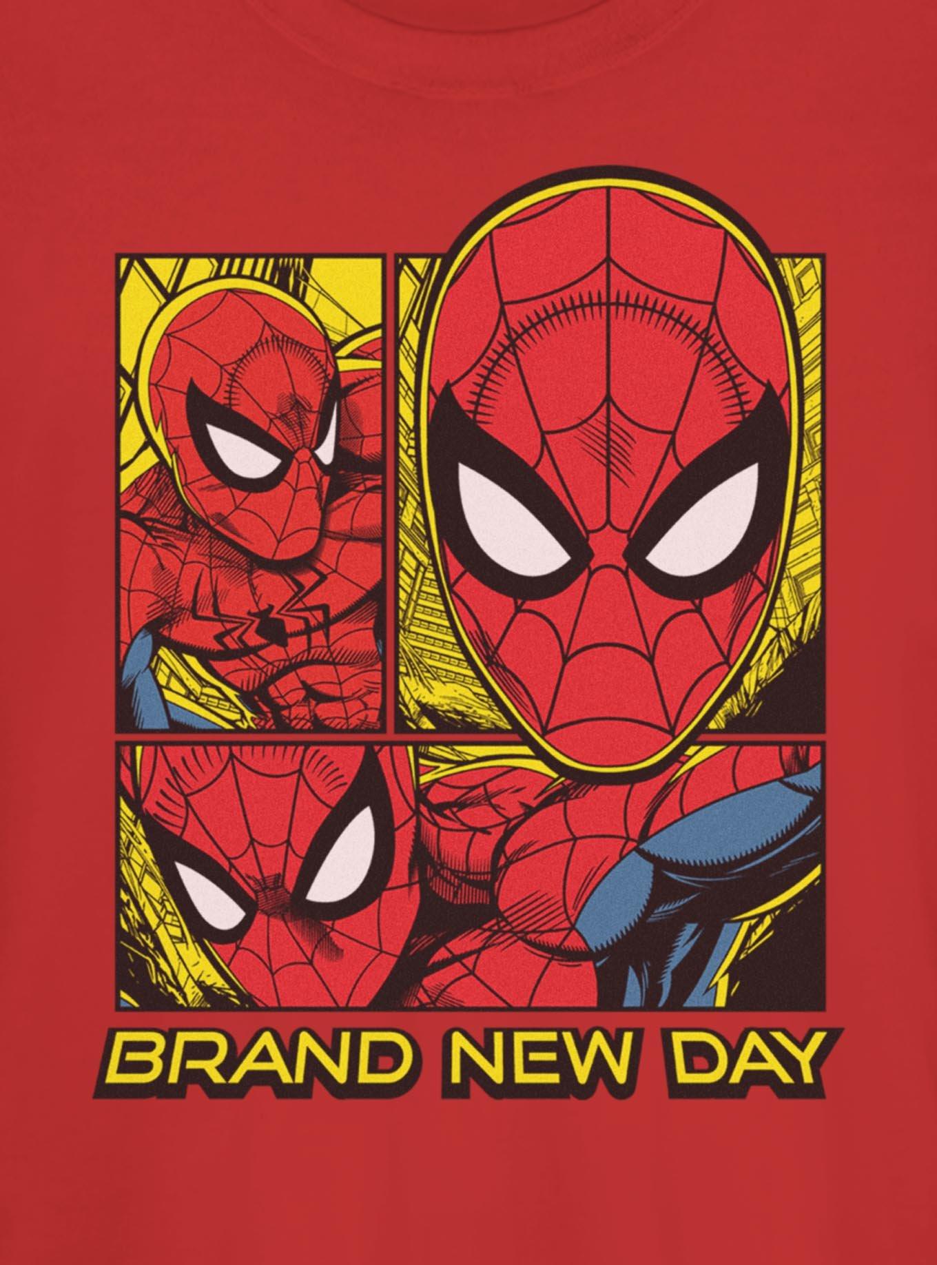 Marvel Spider-Man: Brand New Day Spider-Man Panels Girls T-Shirt, , hi-res