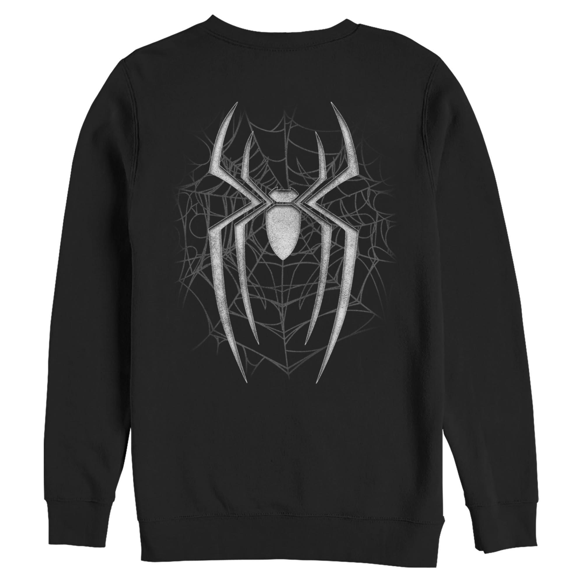 Marvel Spider-Man: Brand New Day Dark Spiderweb Sweatshirt Hot Topic Exclusive, , hi-res