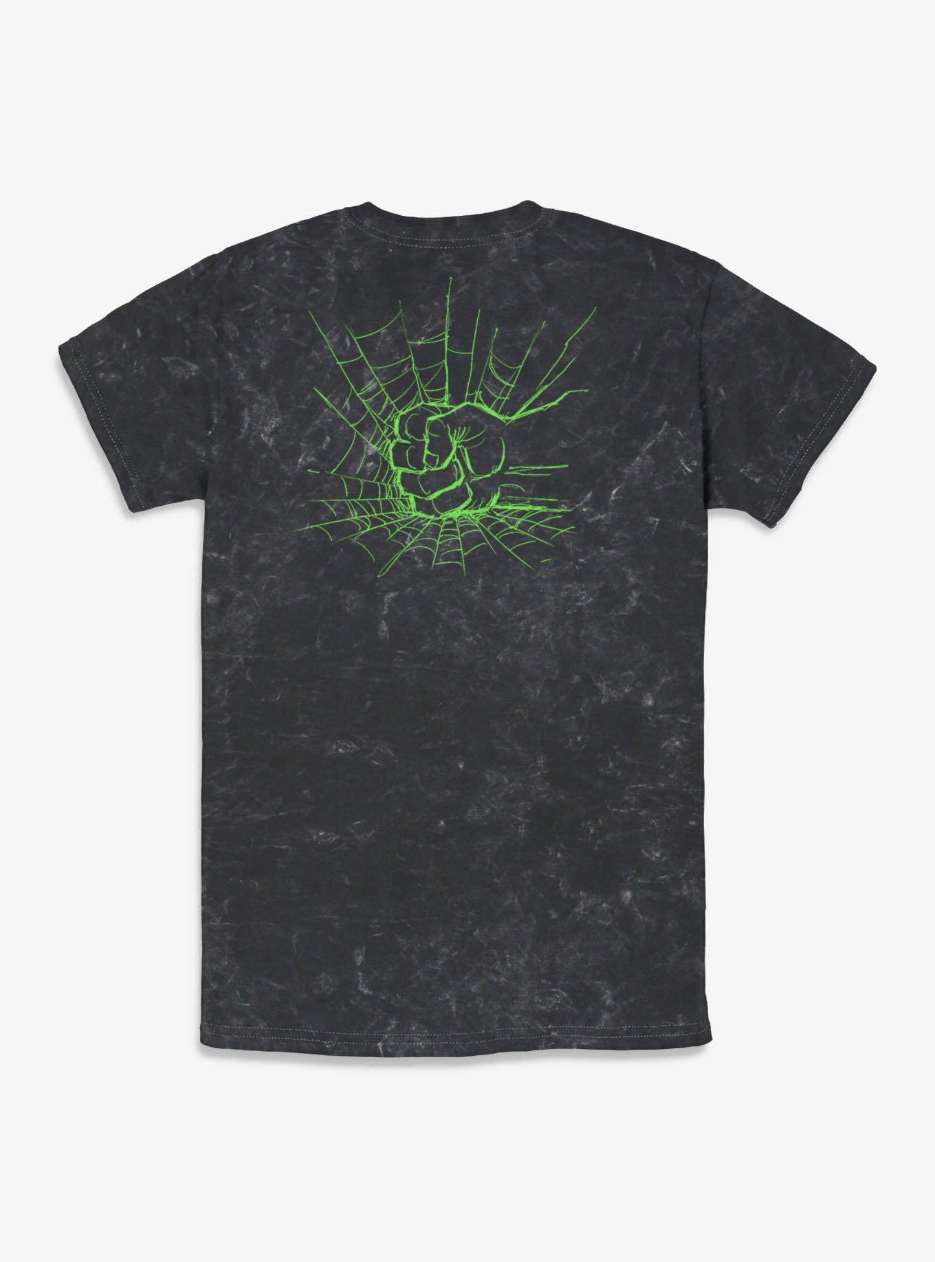 Marvel Spider-Man: Brand New Day Hulk On Web Mineral Wash T-Shirt Hot Topic Exclusive, , hi-res
