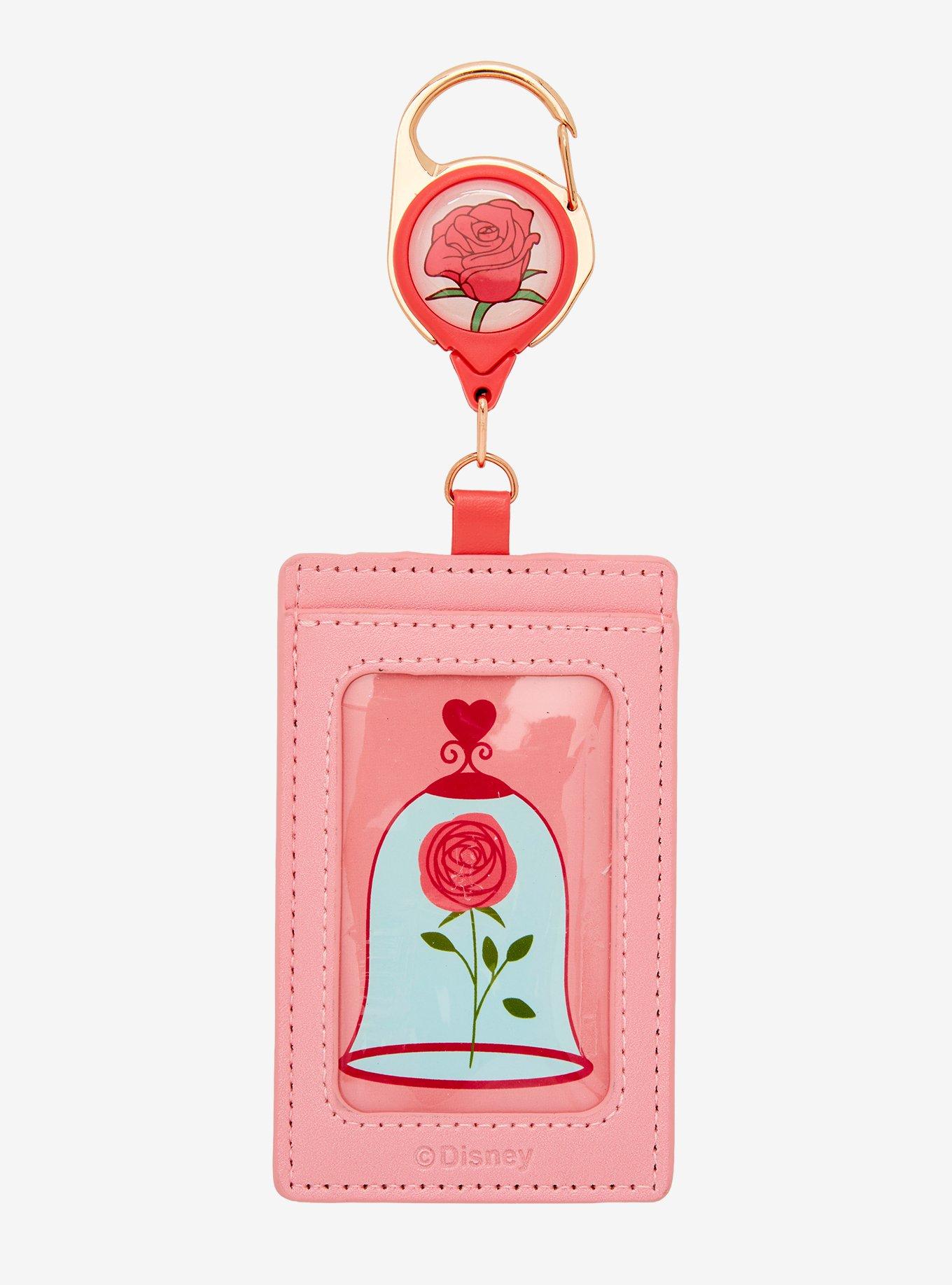 Disney Beauty and The Beast Belle & Beast Retractable Lanyard
