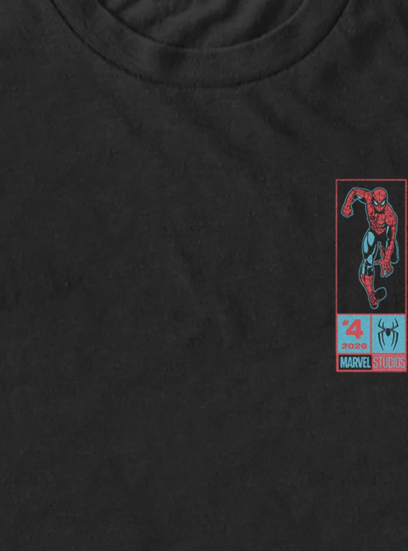 Marvel Spider-Man: Brand New Day Web Slinger T-Shirt Hot Topic Exclusive, BLACK, alternate - view 3