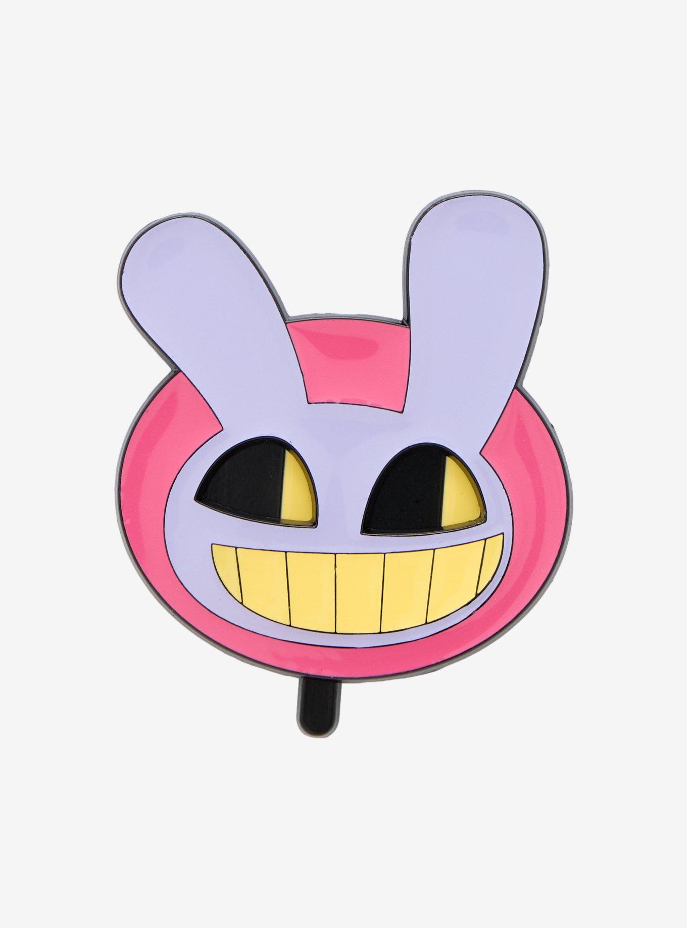 The Amazing Digital Circus Jax Sliding Enamel Pin Hot Topic Exclusive, , alternate - view 2