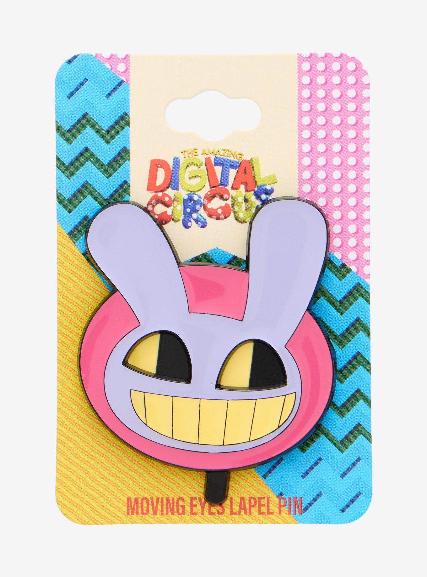 The Amazing Digital Circus Jax Sliding Enamel Pin Hot Topic Exclusive, , alternate - view 3