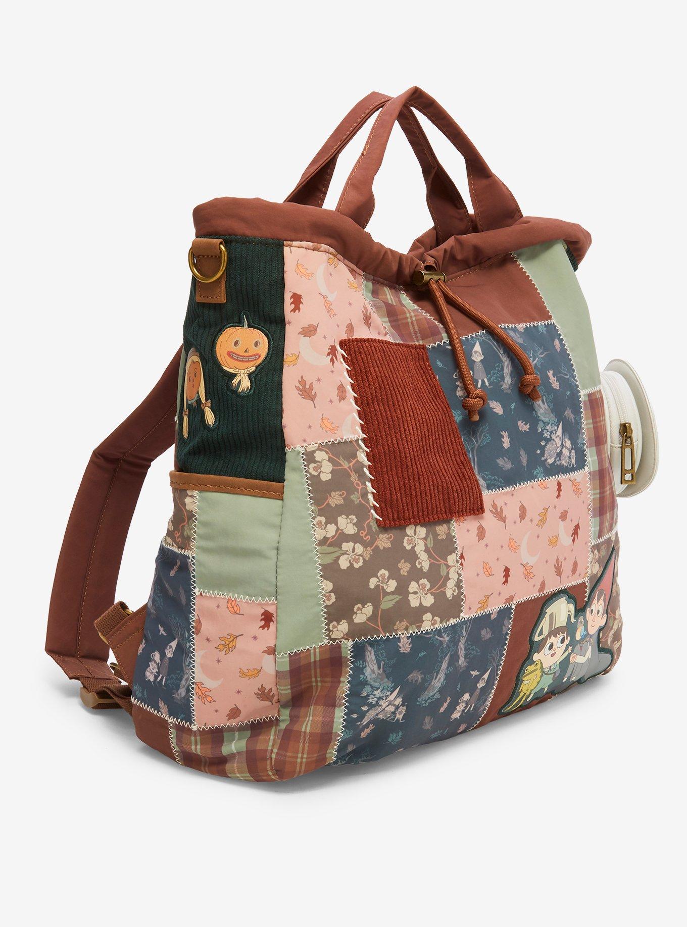 Over The Garden Wall Patchwork Mini Backpack with Coin Purse - BoxLunch Exclusive, , alternate - view 3