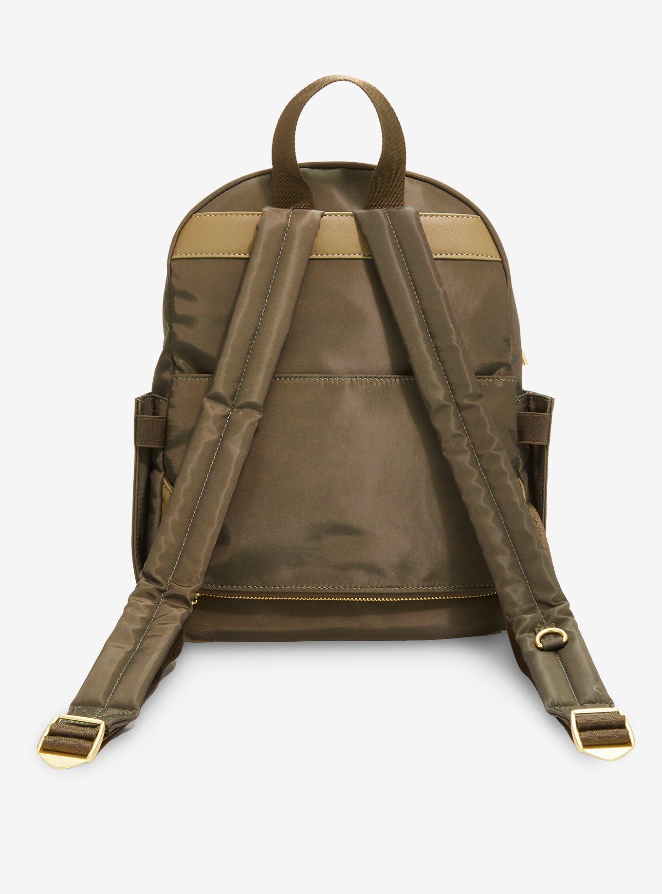 Studio Ghibli&reg; My Neighbor Totoro Multi-Pocket Olive Green Mini Backpack - BoxLunch Exclusive, , alternate - view 3
