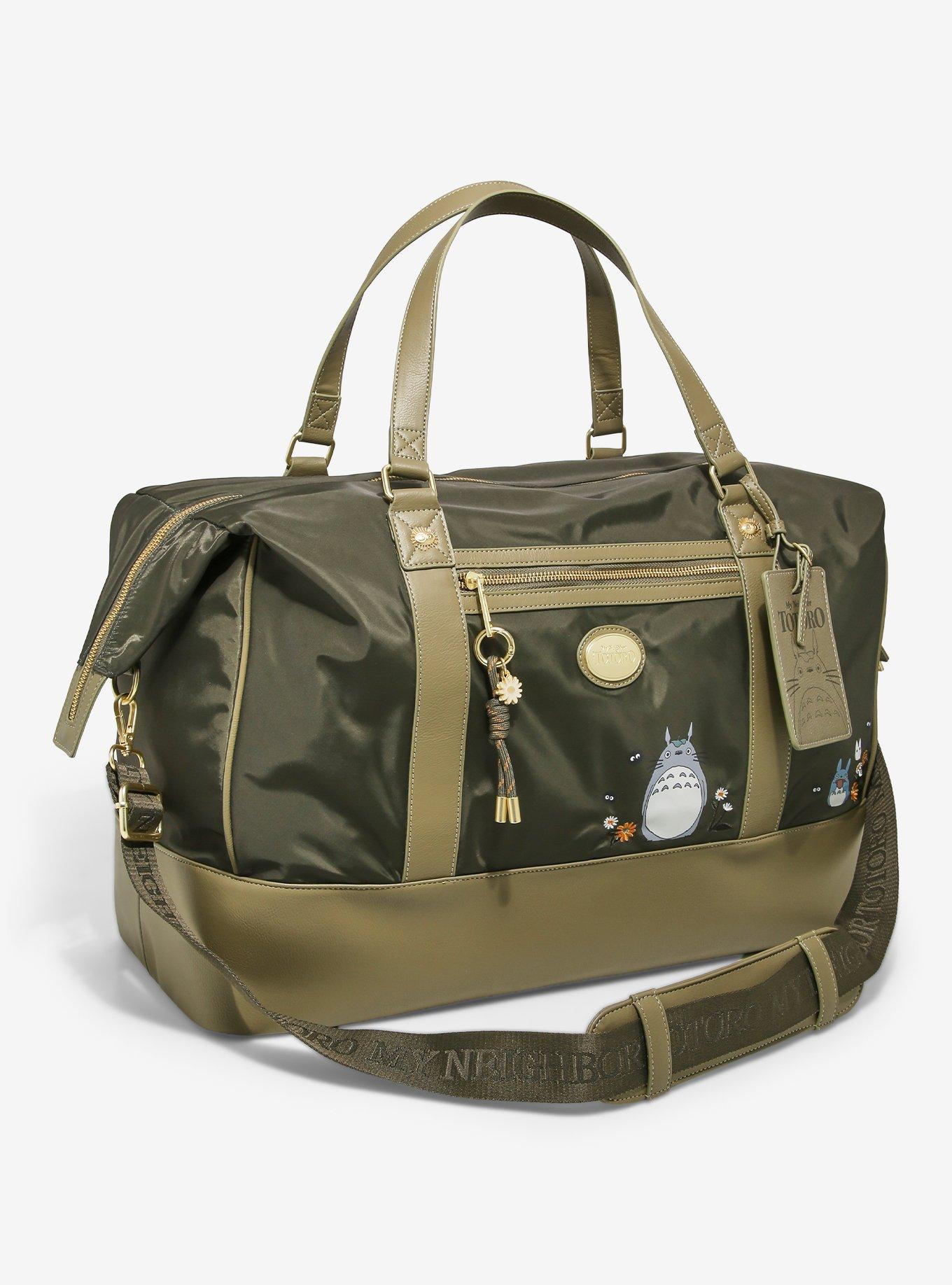 Studio Ghibli&reg; My Neighbor Totoro Olive Green Duffle Bag - BoxLunch Exclusive, , alternate - view 2