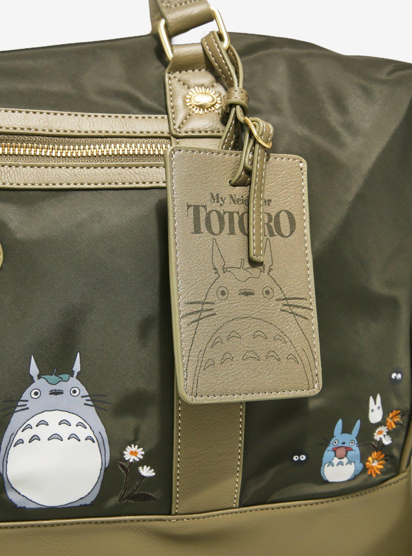 Studio Ghibli&reg; My Neighbor Totoro Olive Green Duffle Bag - BoxLunch Exclusive, , alternate - view 4