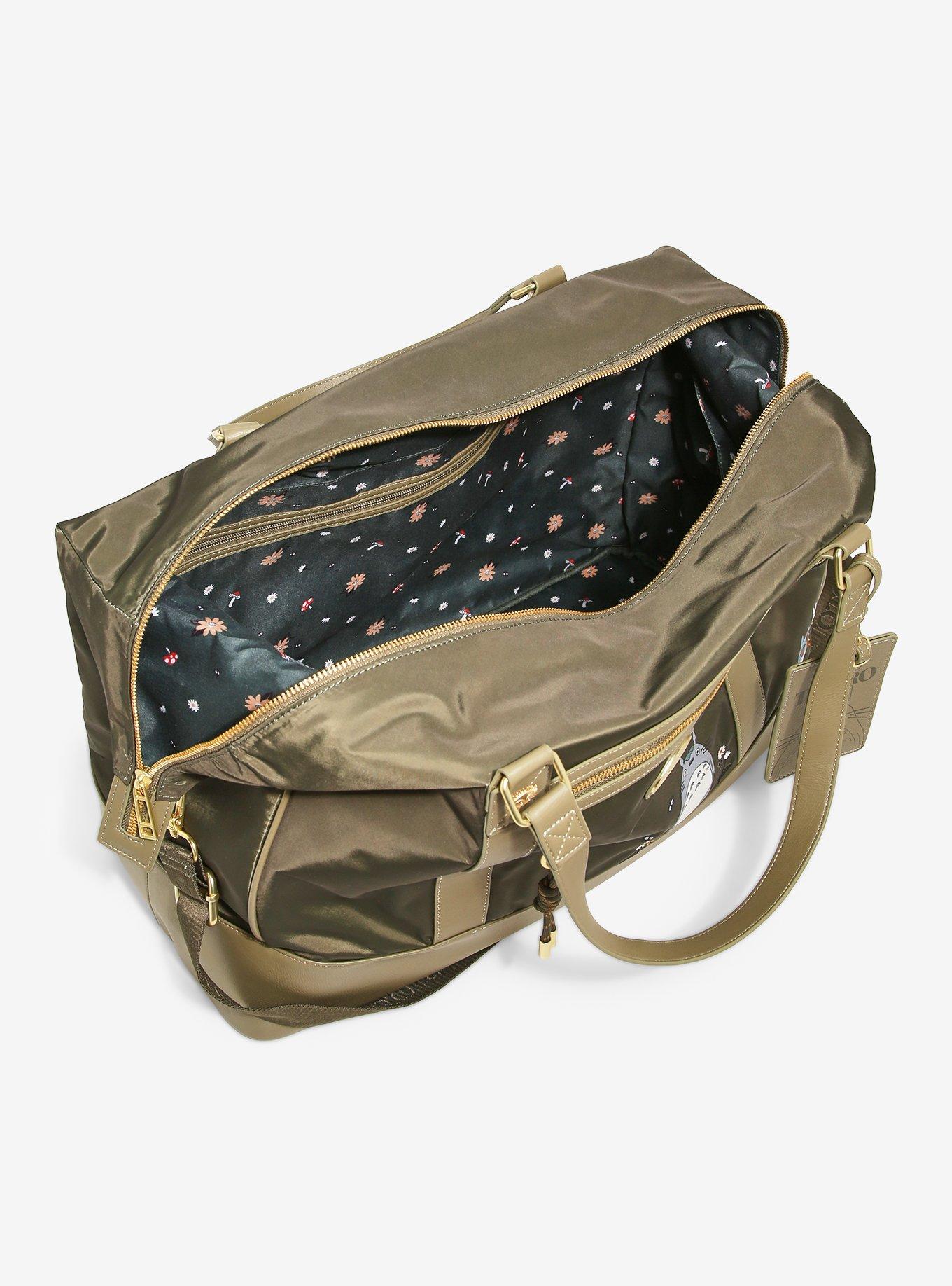 Studio Ghibli&reg; My Neighbor Totoro Olive Green Duffle Bag - BoxLunch Exclusive, , alternate - view 5