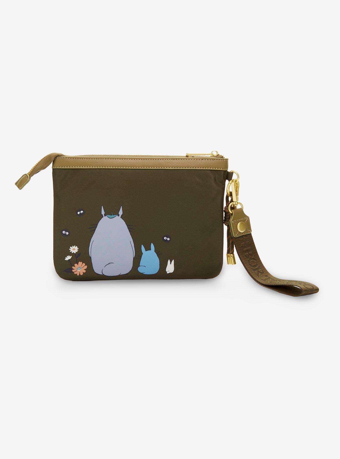 Studio Ghibli&reg; My Neighbor Totoro Olive Green Wristlet - BoxLunch Exclusive, , alternate - view 3