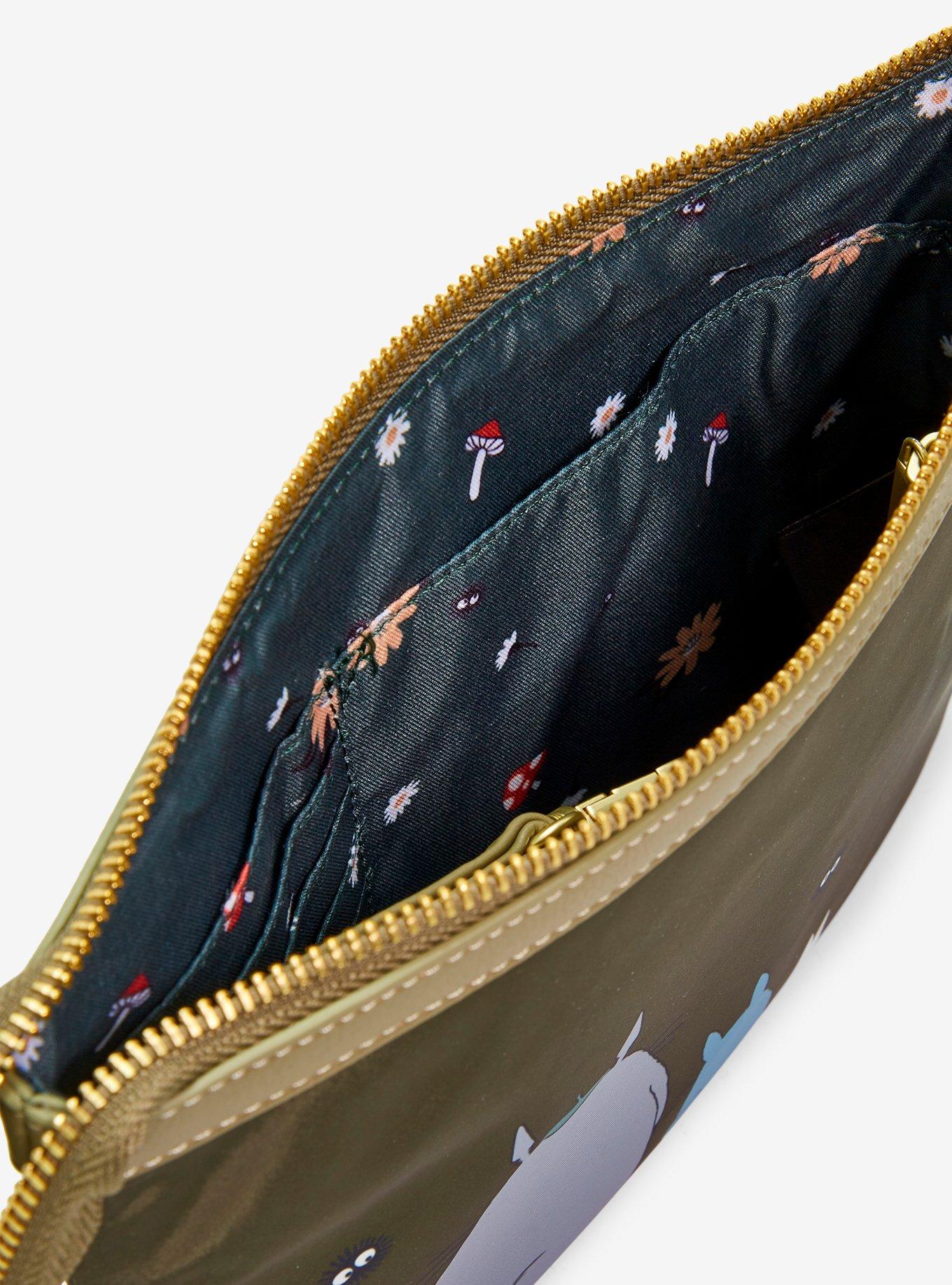 Studio Ghibli&reg; My Neighbor Totoro Olive Green Wristlet - BoxLunch Exclusive, , alternate - view 4
