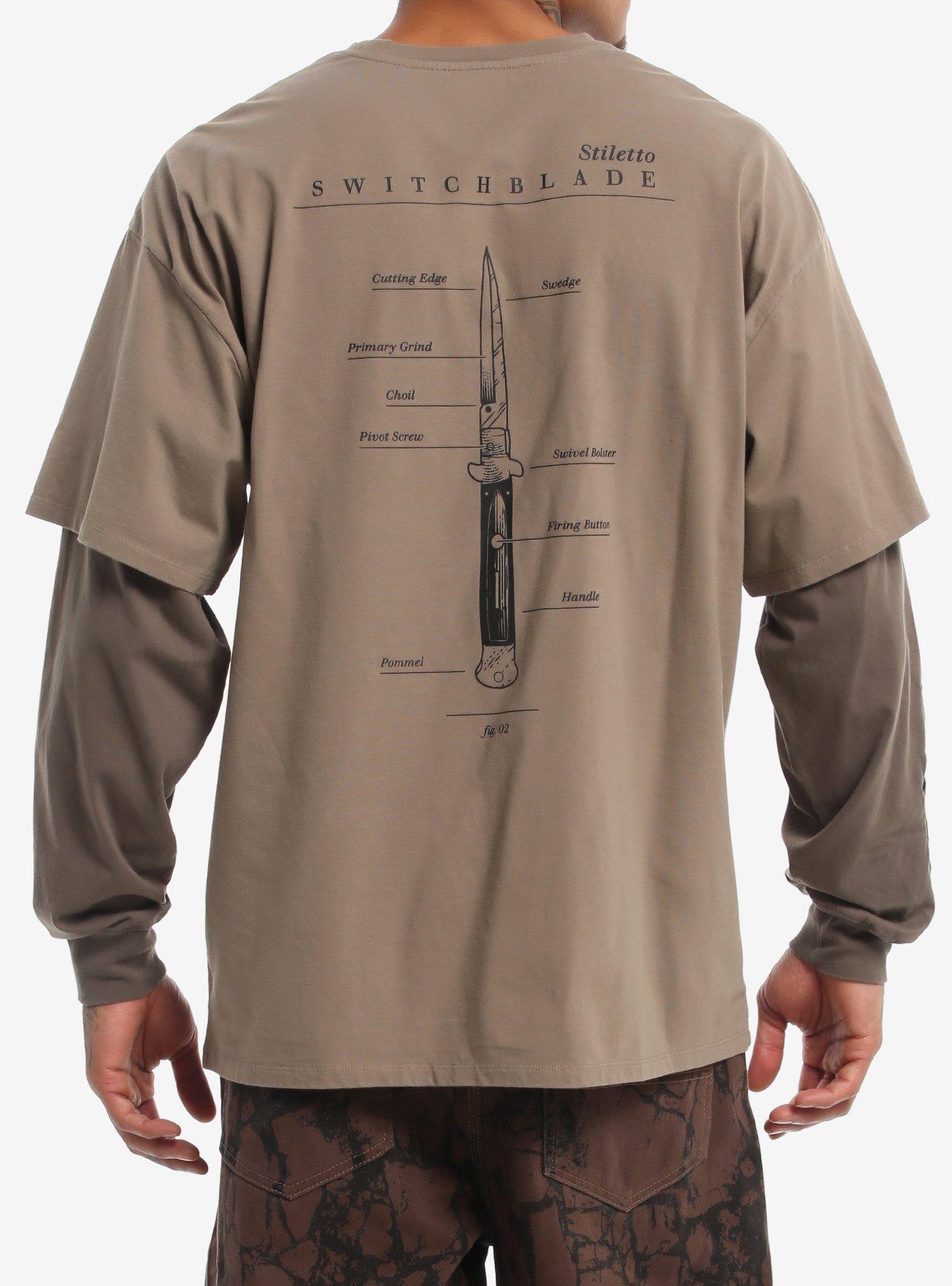 The Last Of Us Ellie Twofer Long-Sleeve T-Shirt, BROWN, alternate - view 2