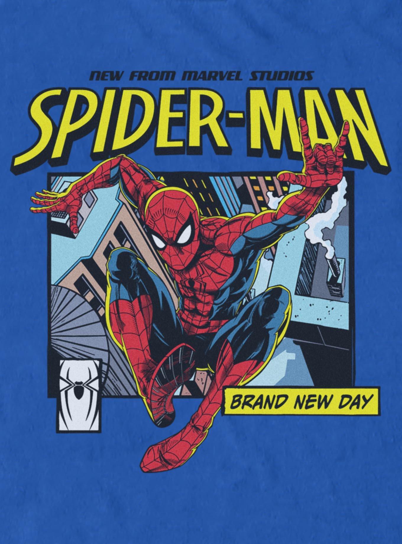 Marvel Spider-Man: Brand New Day Comic Panel T-Shirt, , hi-res