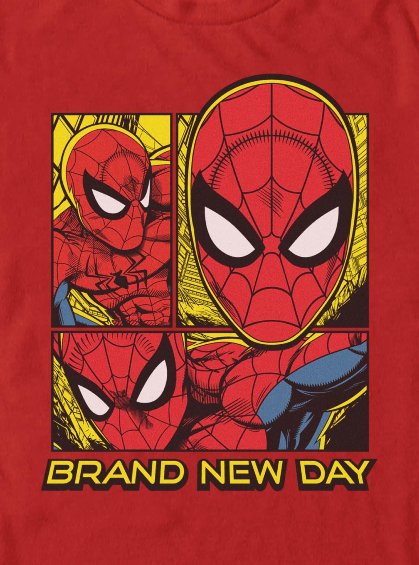 Marvel Spider-Man: Brand New Day Spider-Man Panels T-Shirt, , hi-res