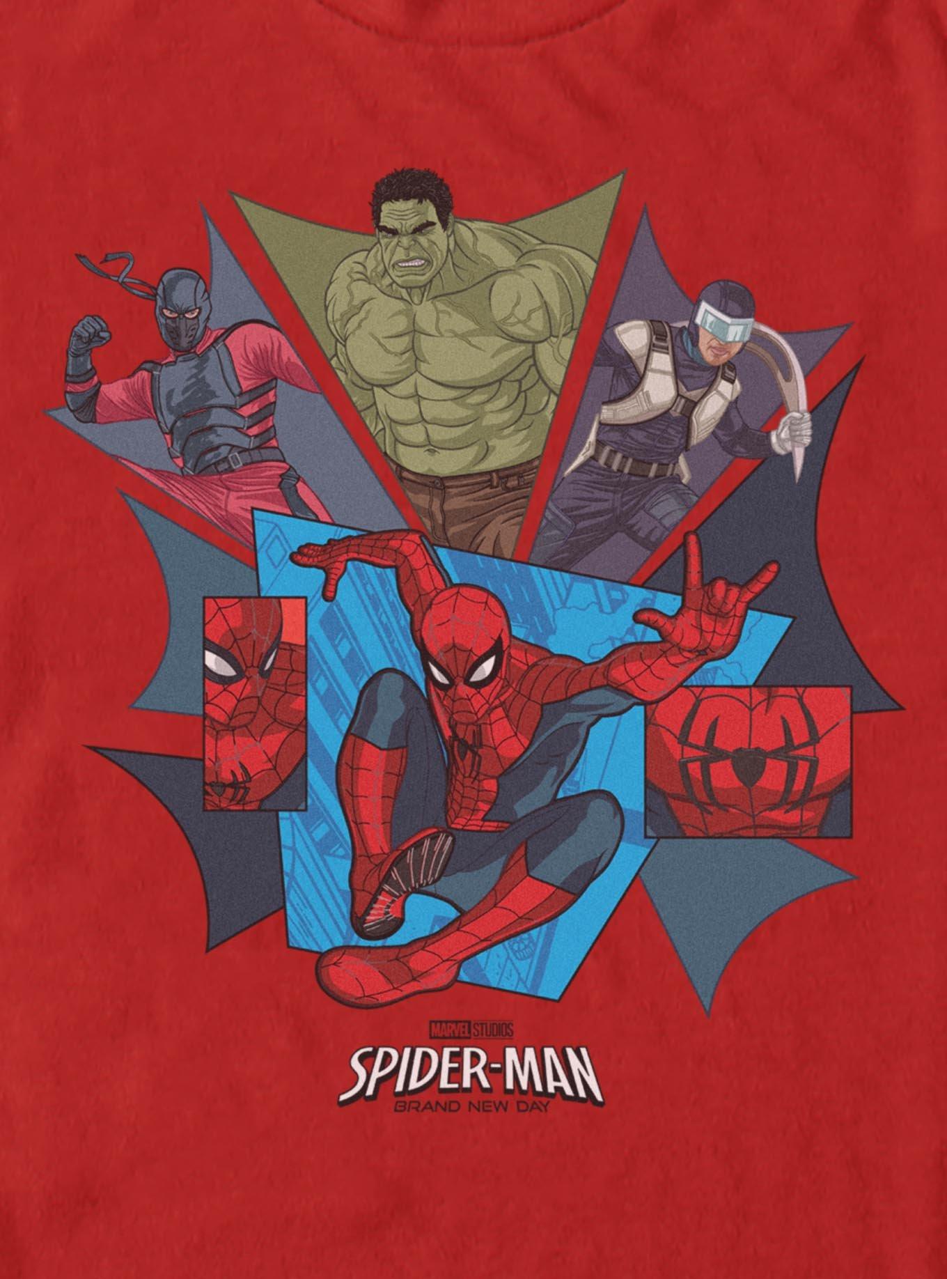 Marvel Spider-Man: Brand New Day Heroes Vs Villains T-Shirt, , hi-res