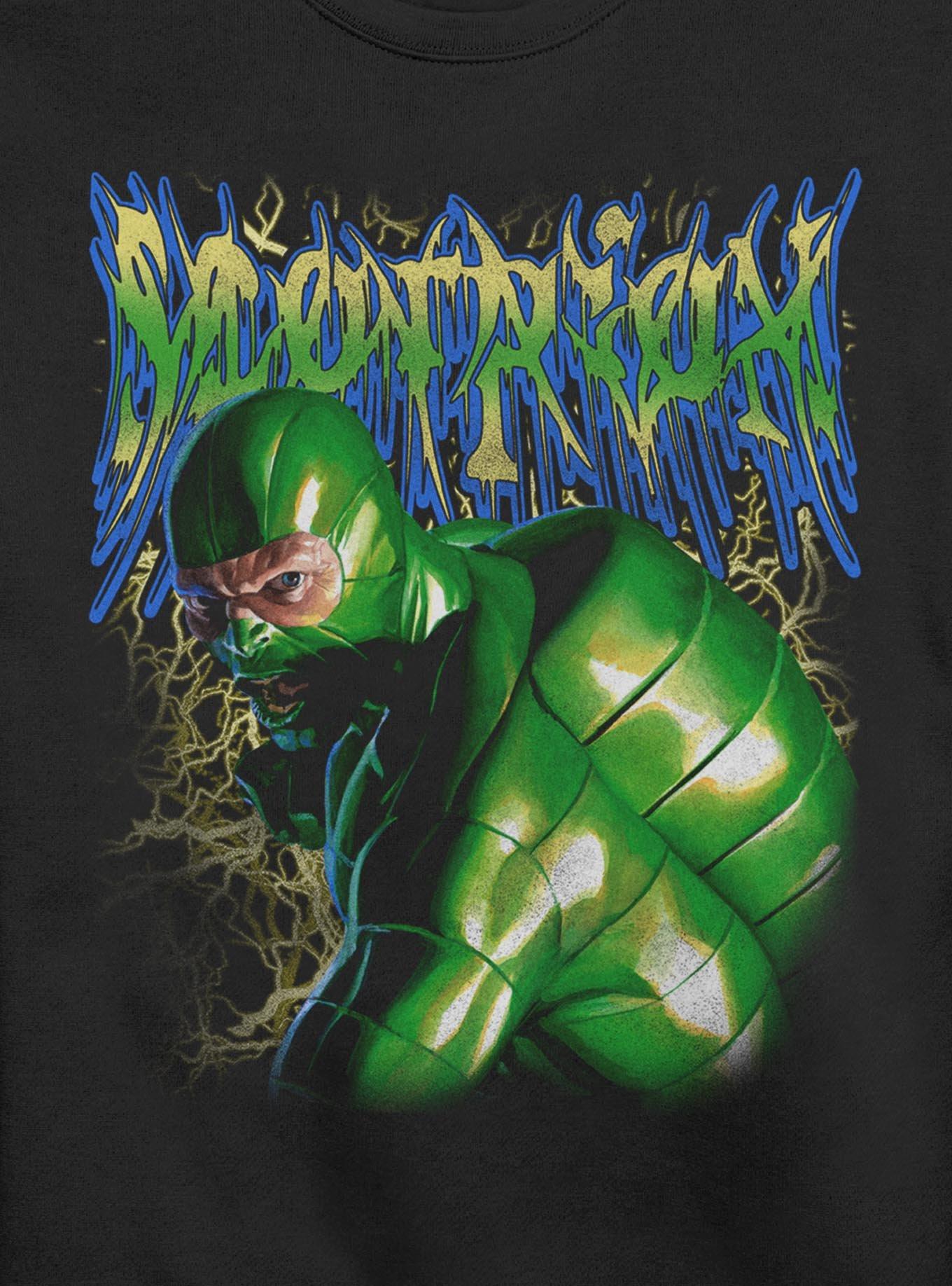 Marvel Spider-Man Scorpion Lightning Sweatshirt Hot Topic Exclusive, , hi-res