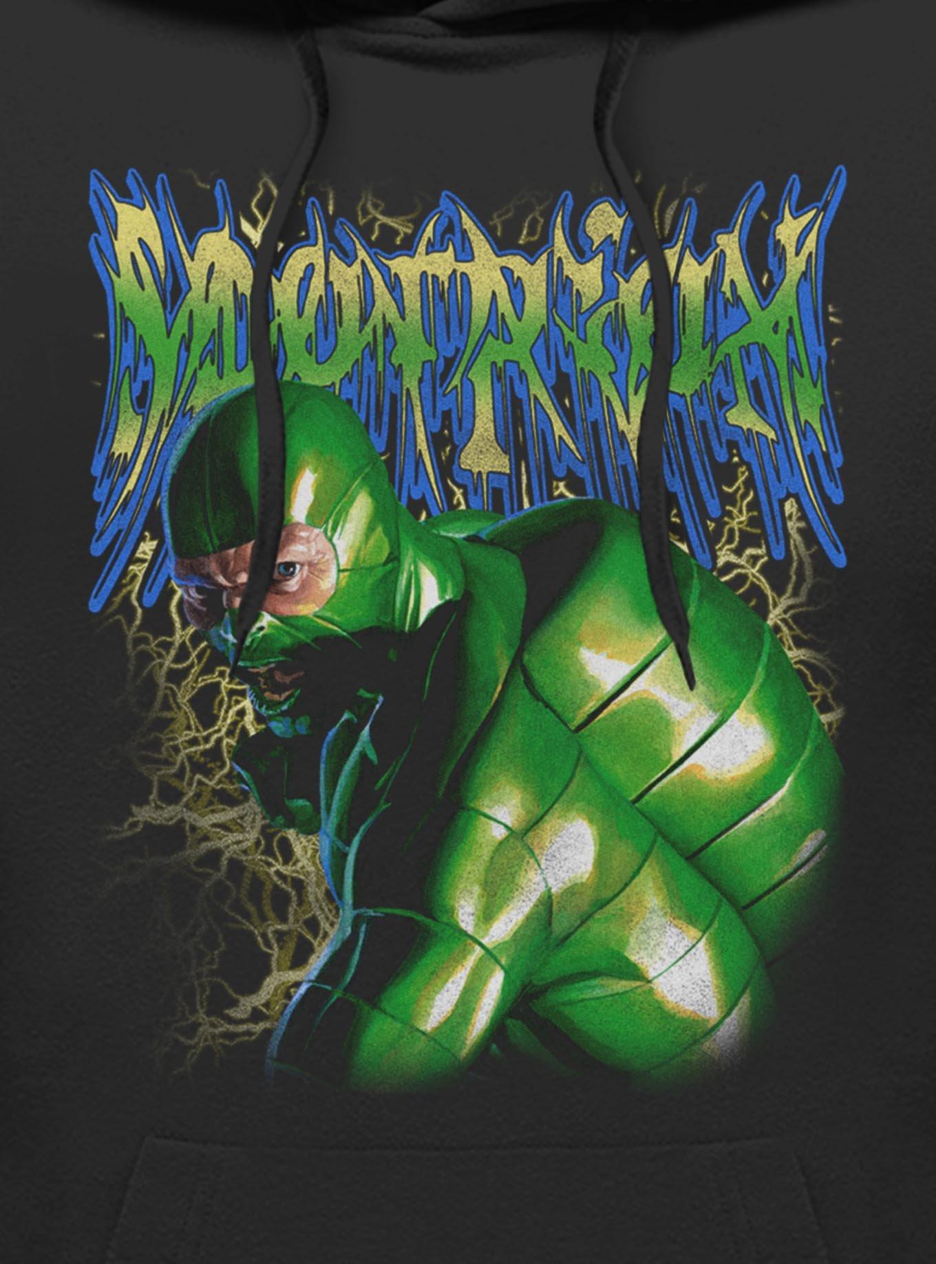 Marvel Spider-Man Scorpion Lightning Hoodie Hot Topic Exclusive, , hi-res