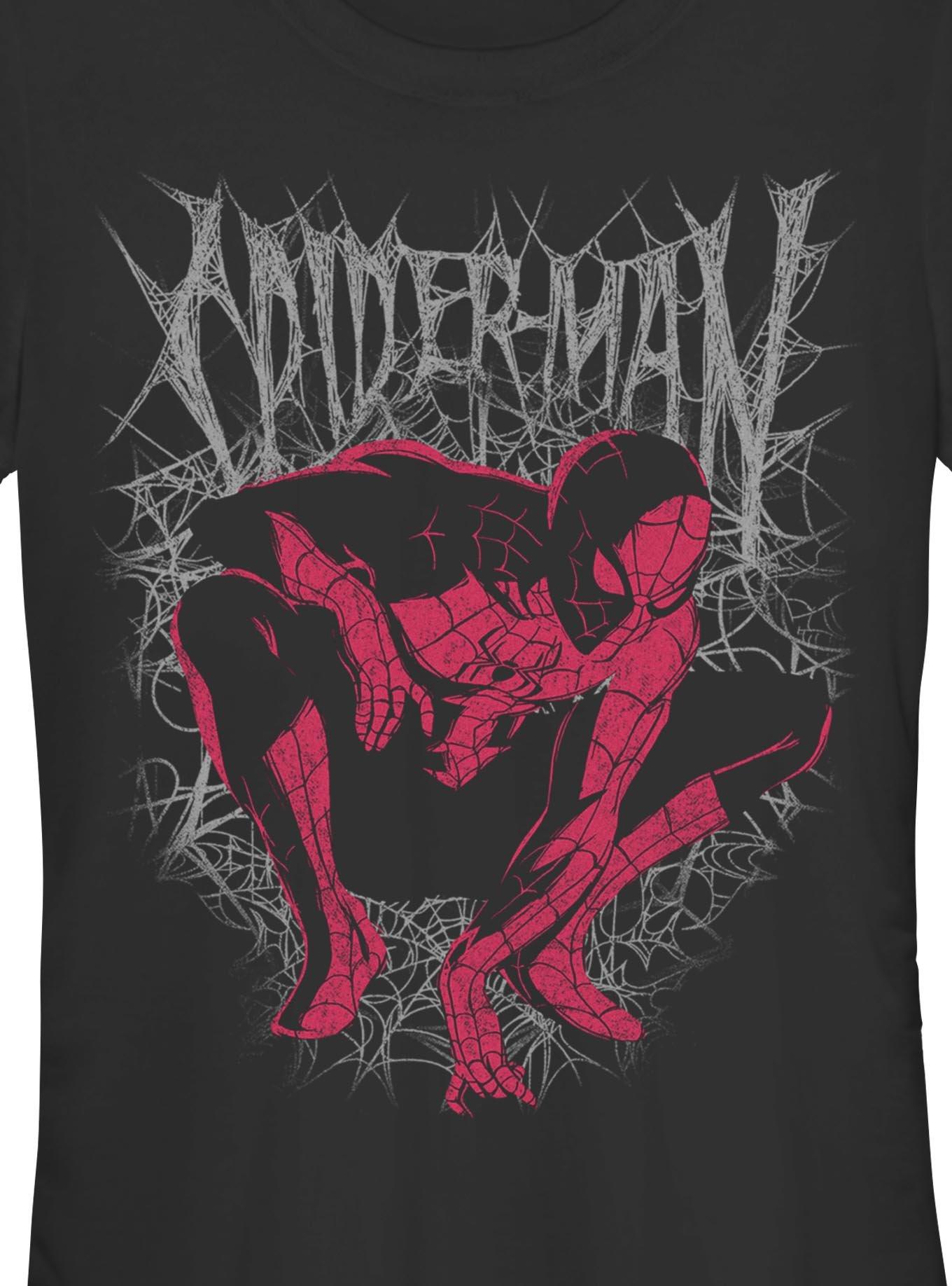 Marvel Spider-Man: Brand New Day In The Shadows Girls T-Shirt Hot Topic Exclusive, , hi-res