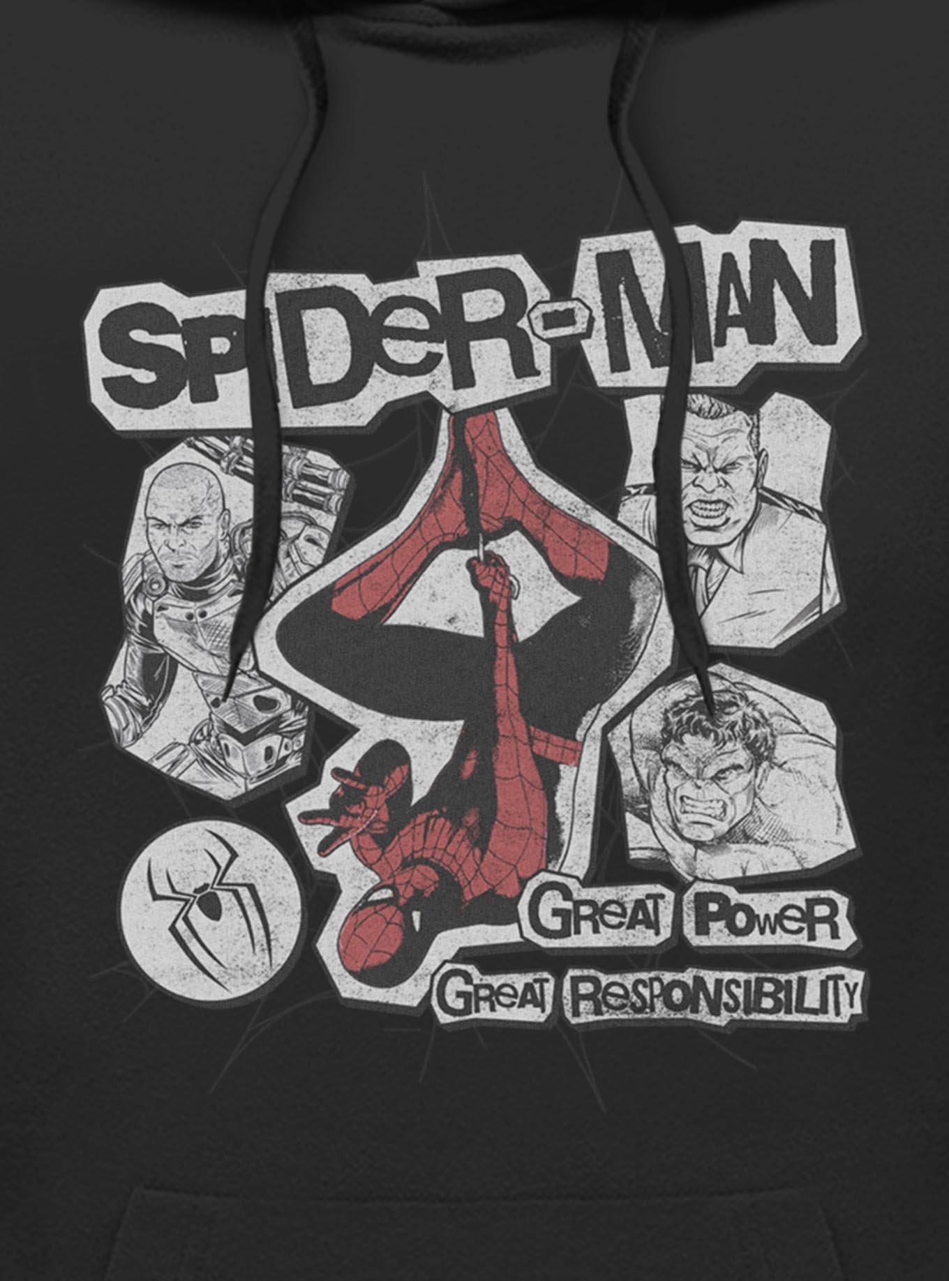 Marvel Spider-Man: Brand New Day Great Power Hoodie Hot Topic Exclusive, , hi-res