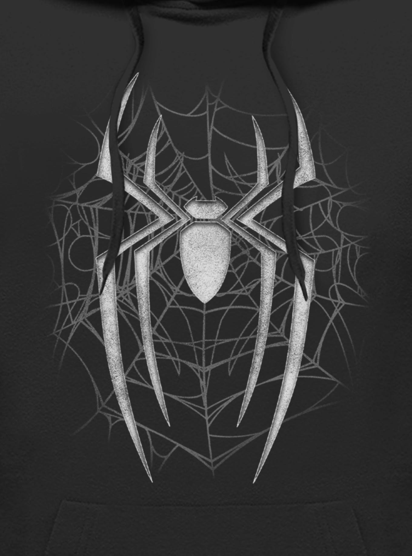 Marvel Spider-Man: Brand New Day Dark Spiderweb Hoodie Hot Topic Exclusive, , hi-res