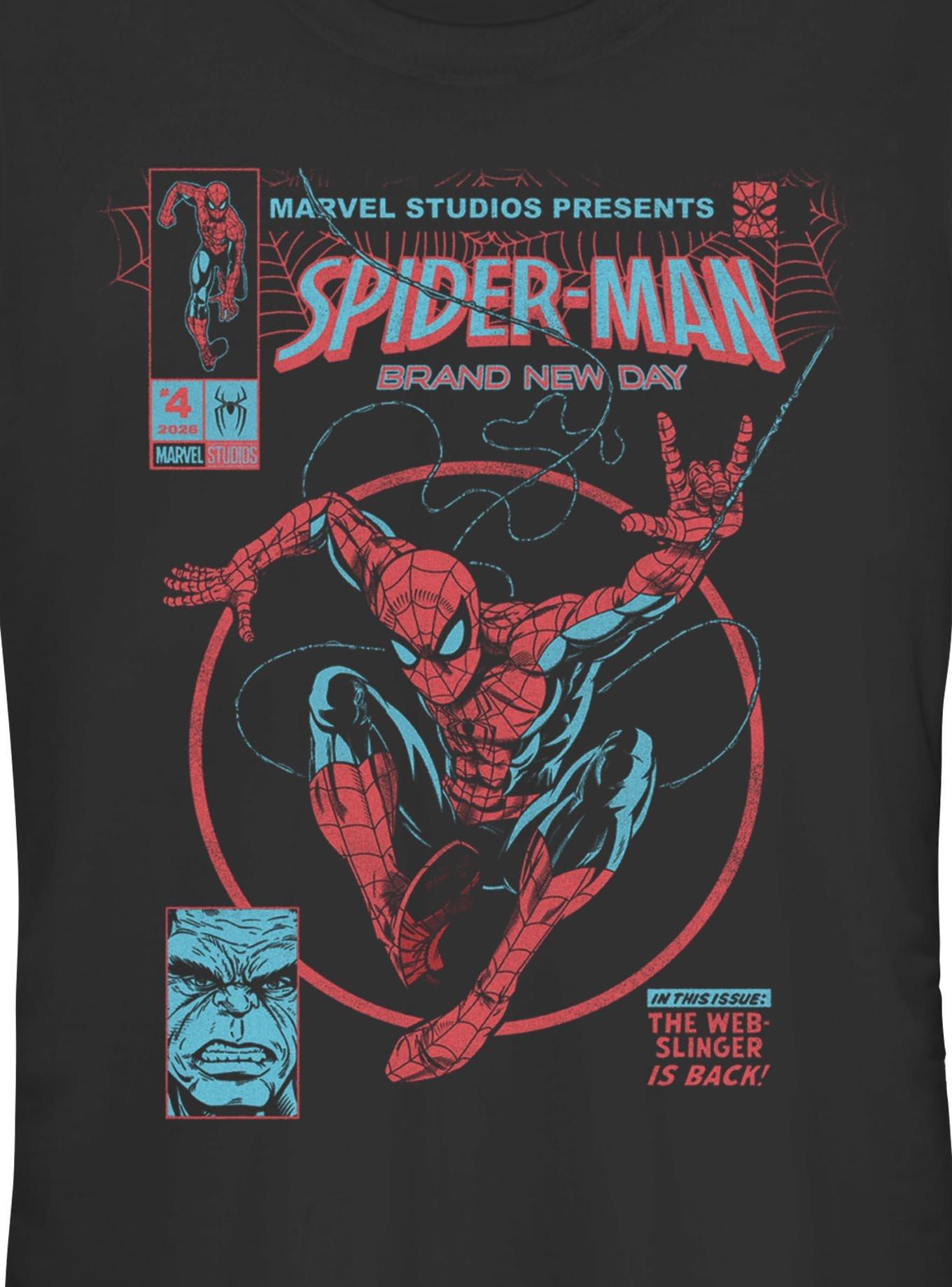 Marvel Spider-Man: Brand New Day Web Slinger Girls T-Shirt Hot Topic Exclusive, , hi-res