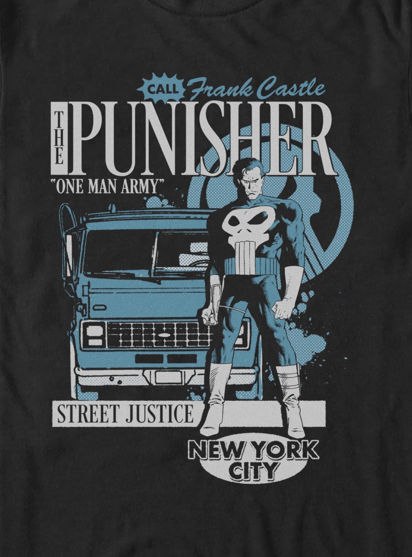 Marvel Punisher One Man Army T-Shirt Hot Topic Exclusive, , hi-res