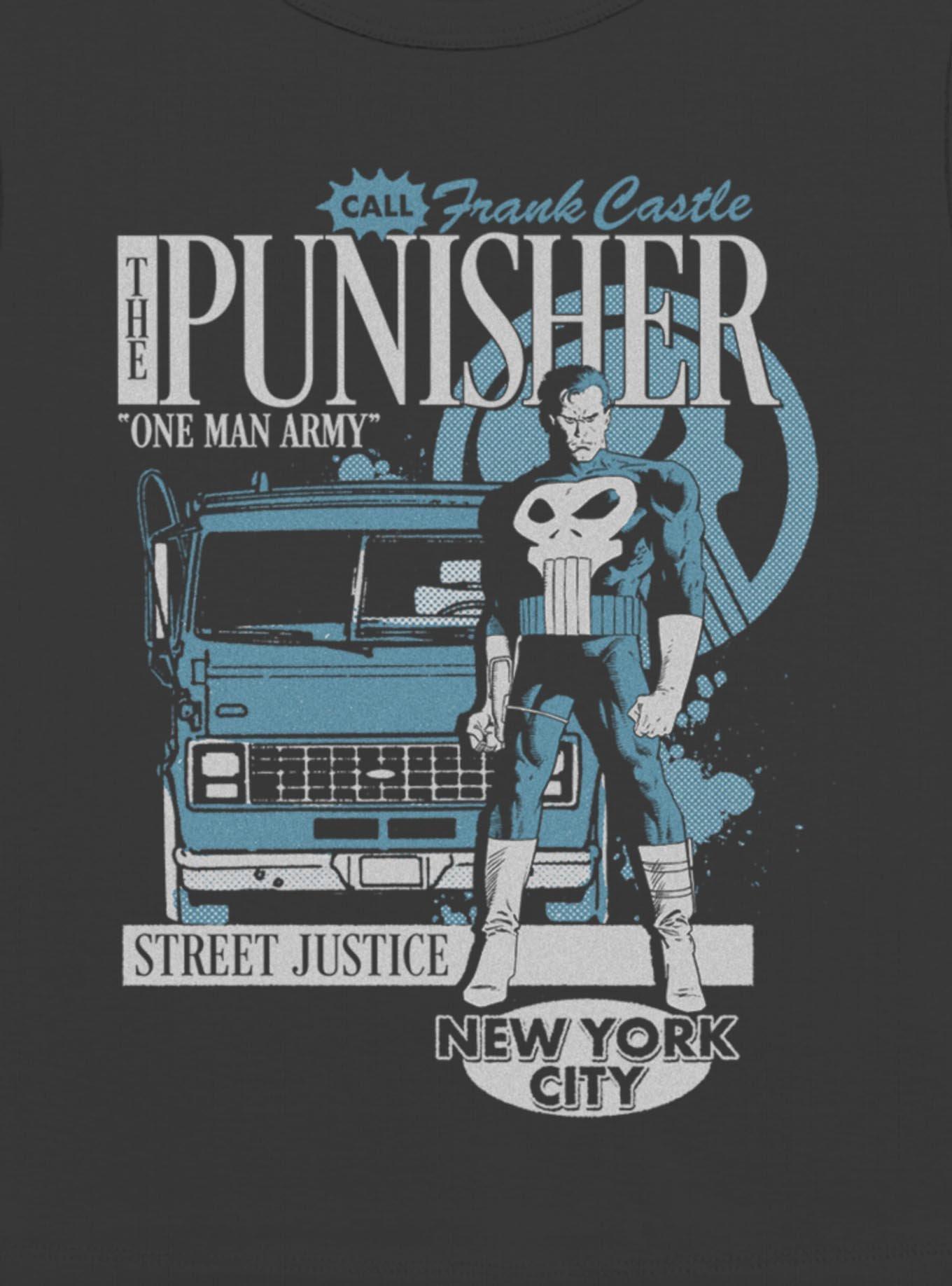 Marvel Punisher One Man Army Girls Baby T-Shirt Hot Topic Exclusive, , hi-res
