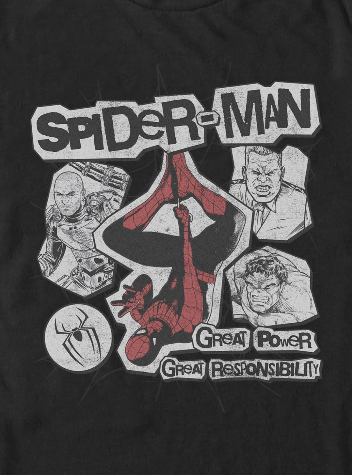Marvel Spider-Man: Brand New Day Great Power T-Shirt Hot Topic Exclusive, , hi-res