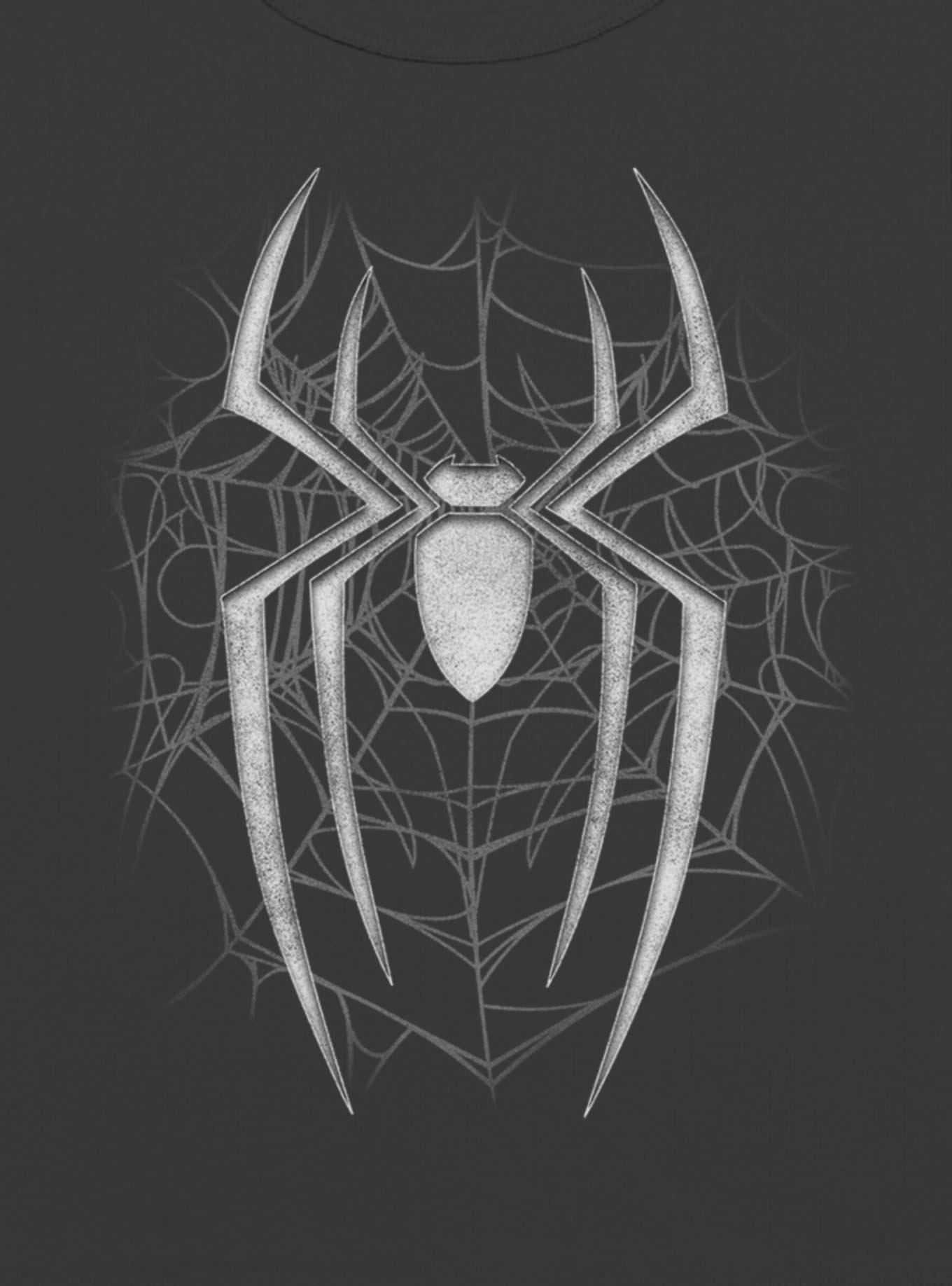 Marvel Spider-Man: Brand New Day Dark Spiderweb Girls Baby T-Shirt Hot Topic Exclusive, , hi-res
