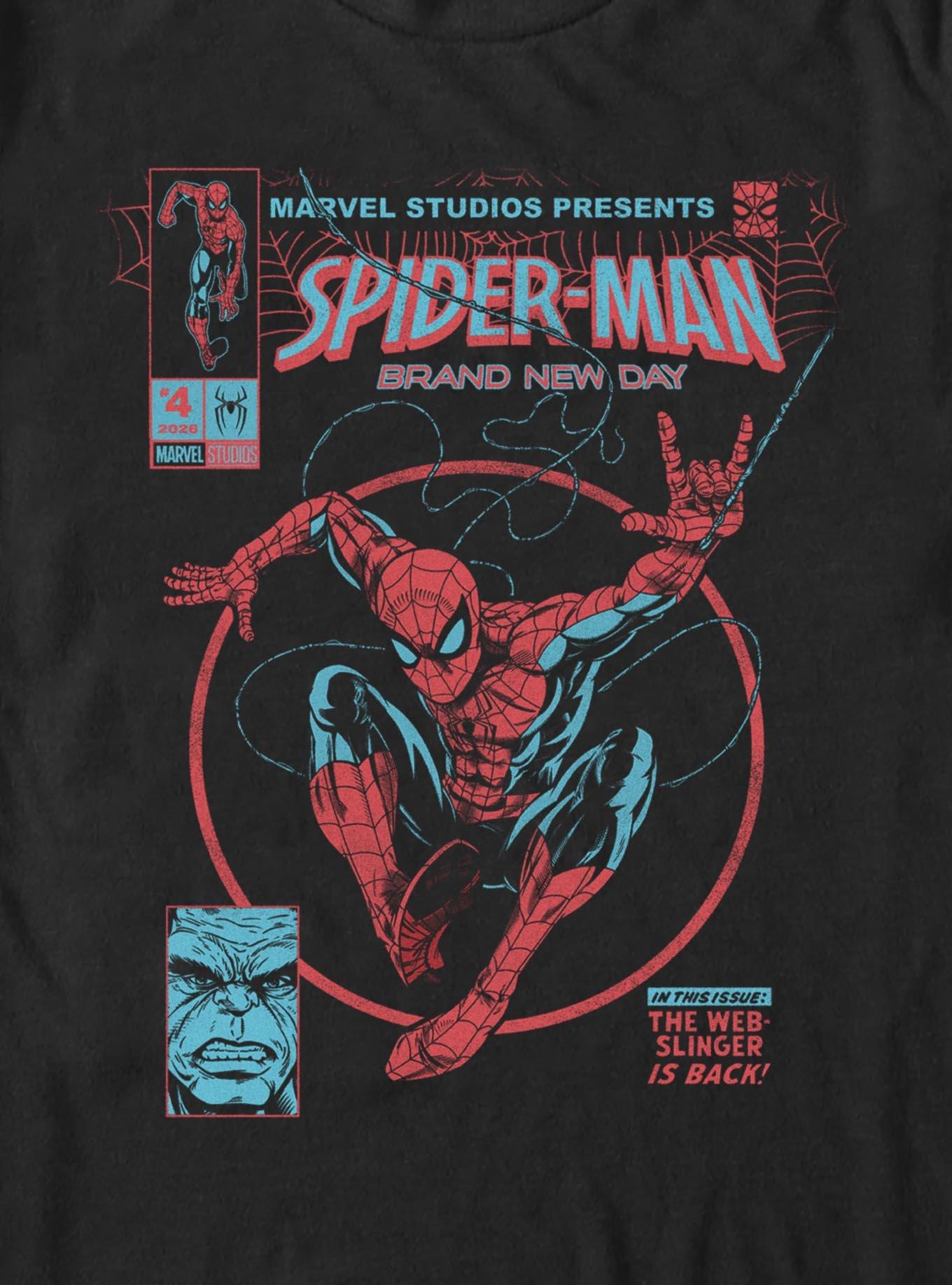 Marvel Spider-Man: Brand New Day Web Slinger T-Shirt Hot Topic Exclusive, , hi-res