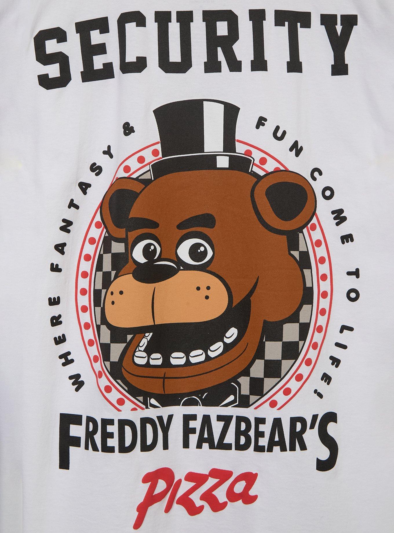 Five Nights at Freddy's Security T-Shirt - BoxLunch Exclusive, , alternate - view 4