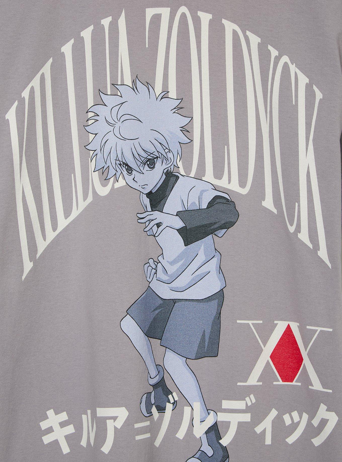 Hunter x Hunter Killua 99 Puff Print T-Shirt - BoxLunch Exclusive, BLUE, alternate - view 4