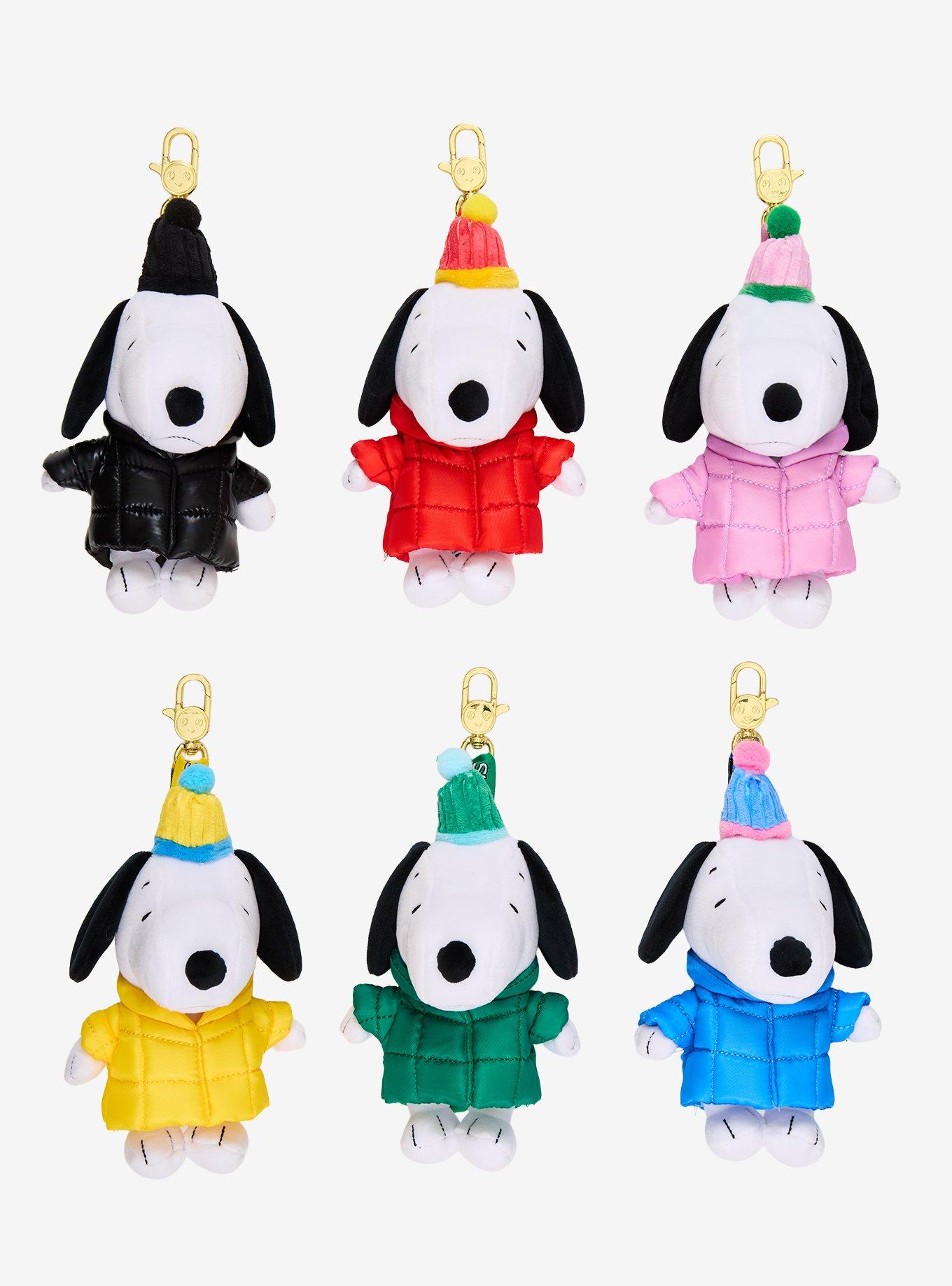 Whatever! Makes You Happy x Peanuts Puffer Snoopy  Blind Box Plush Bag Clip, , alternate - view 2