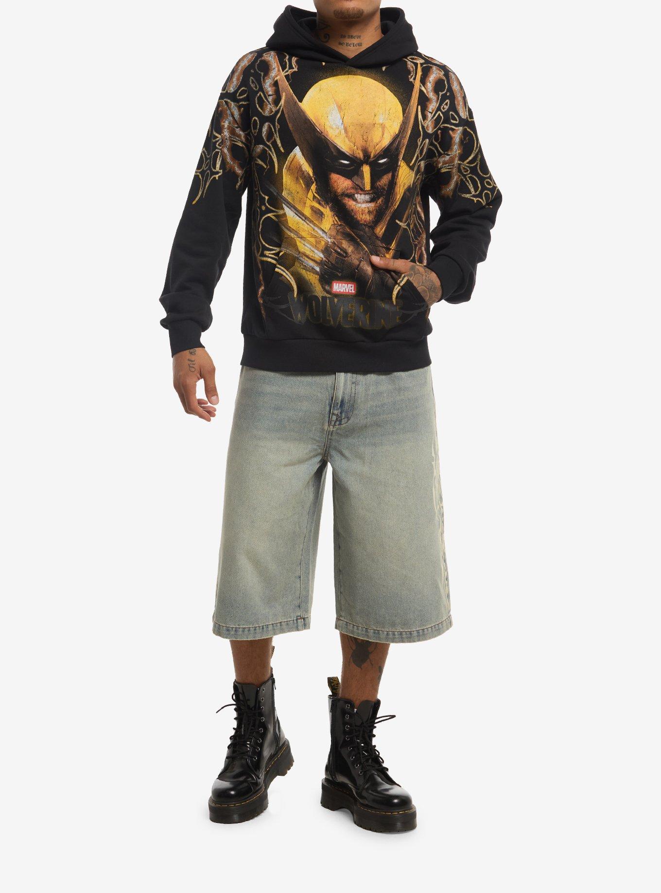 CVLA X Marvel X-Men Wolverine Hoodie, SAND, alternate - view 3