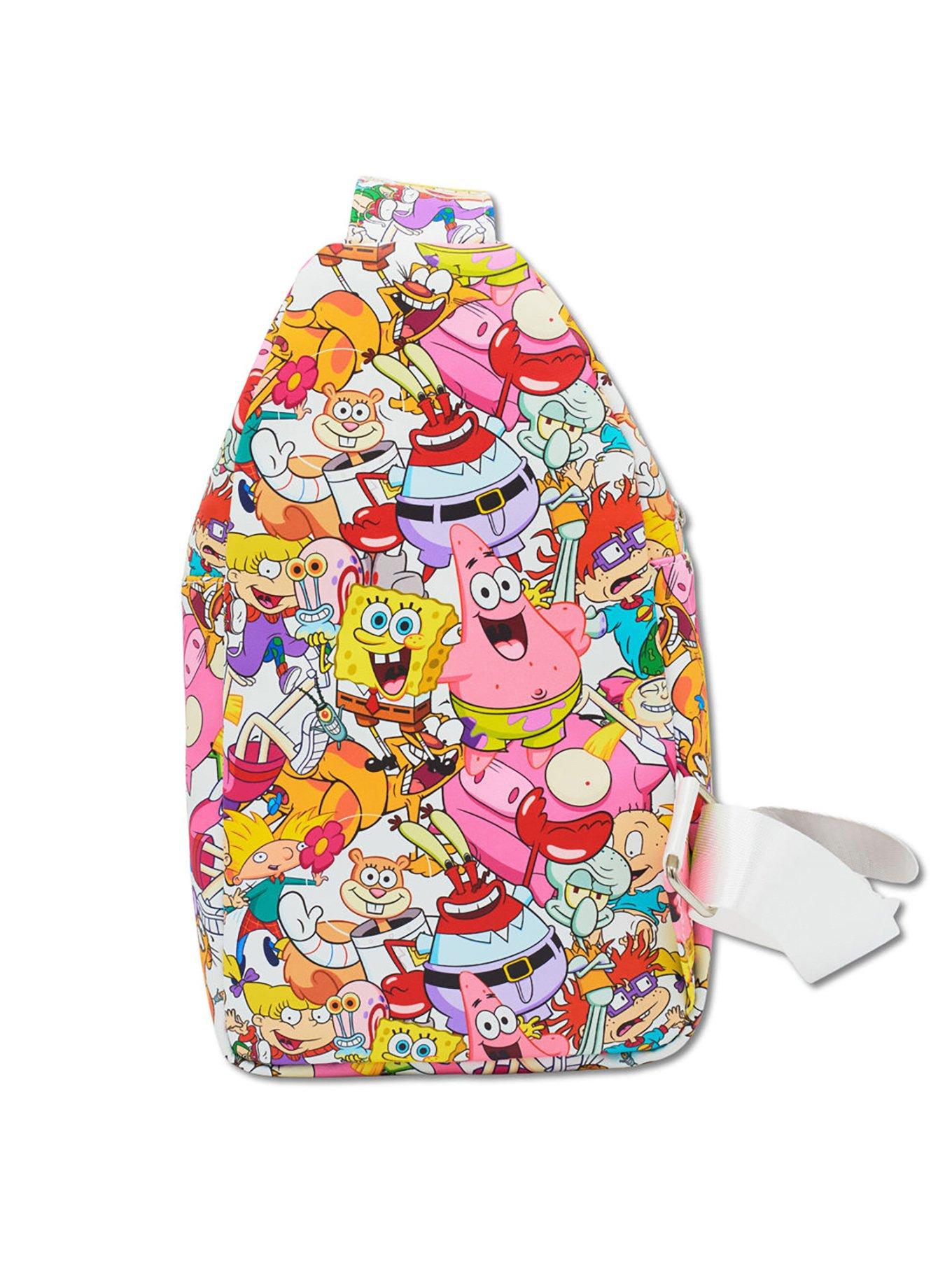 Nickelodeon Nick 90s Rewind Character Crossbody Sling Bag, , alternate - view 3