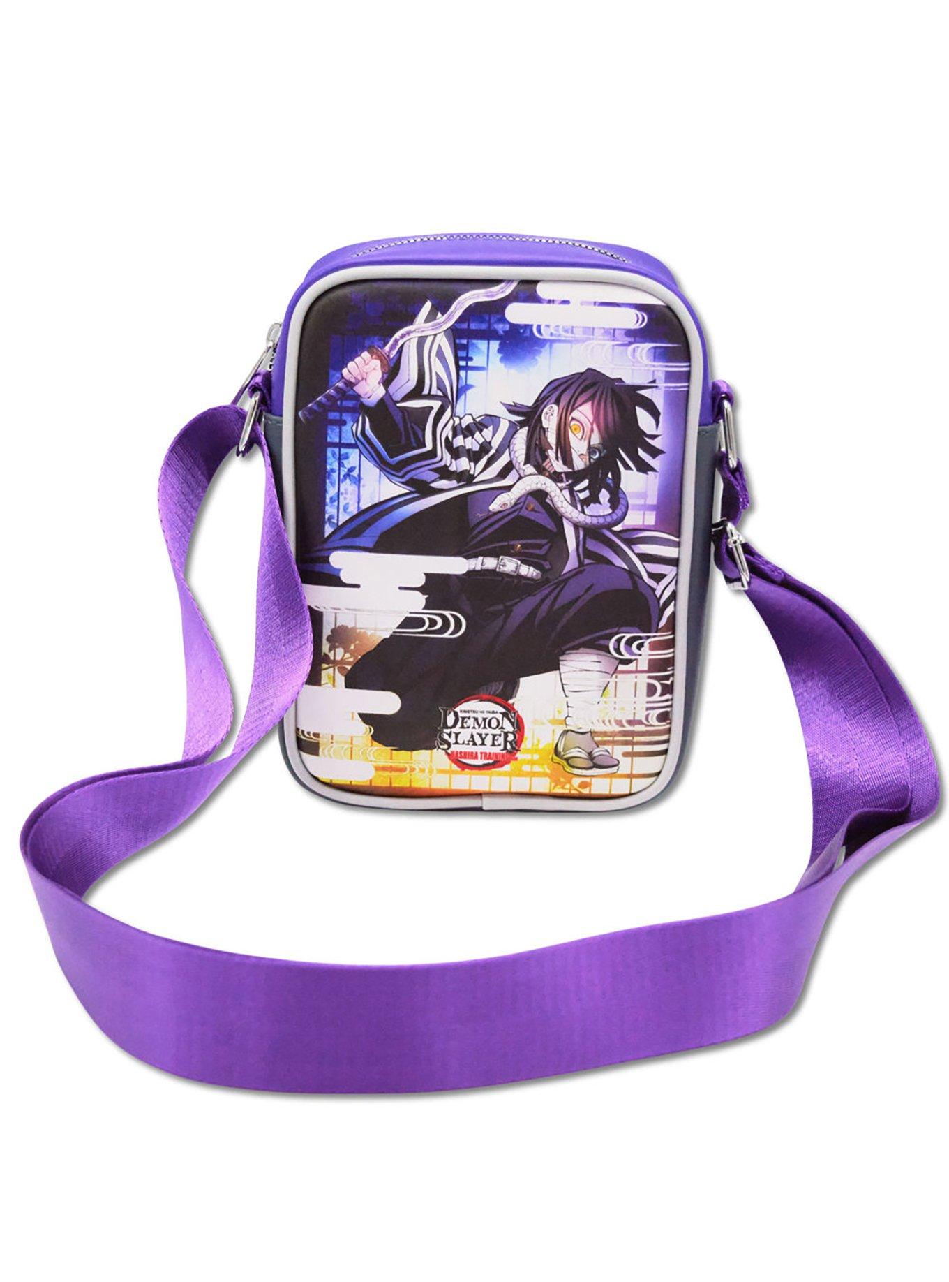 Demon Slayer Obanai Iguro Serpent Pose Crossbody Bag, , alternate