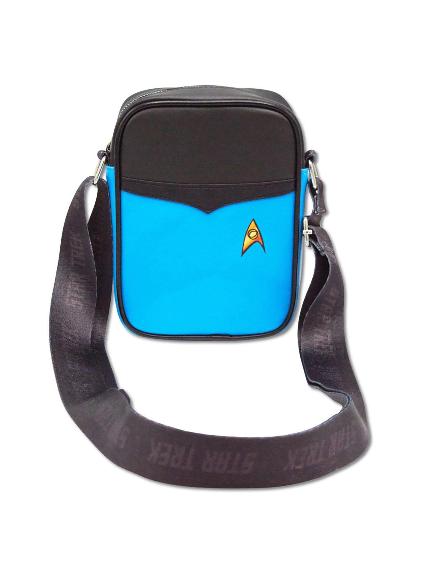 Star Trek Sciences Crew Suit Blue Crossbody Bag, , alternate - view 4