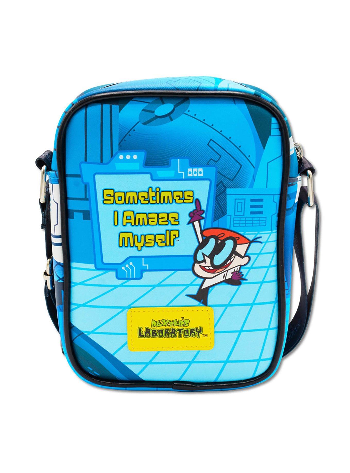 Dexter's Laboratory  Pose and Quote Crossbody Bag, , alternate